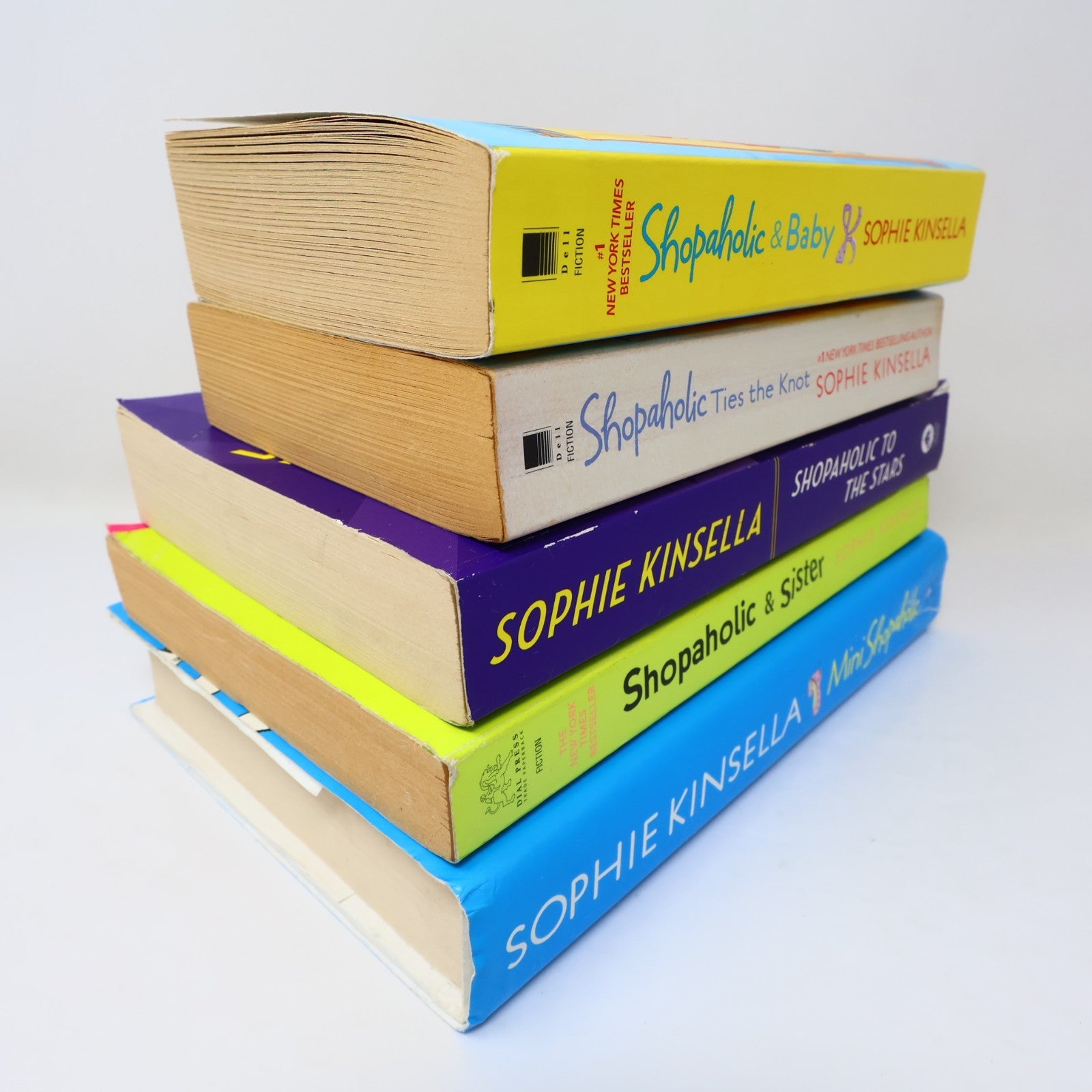 Shopaholic #3-6 8 5 Books Lot Sophie Kinsella Women's Fiction Comedy