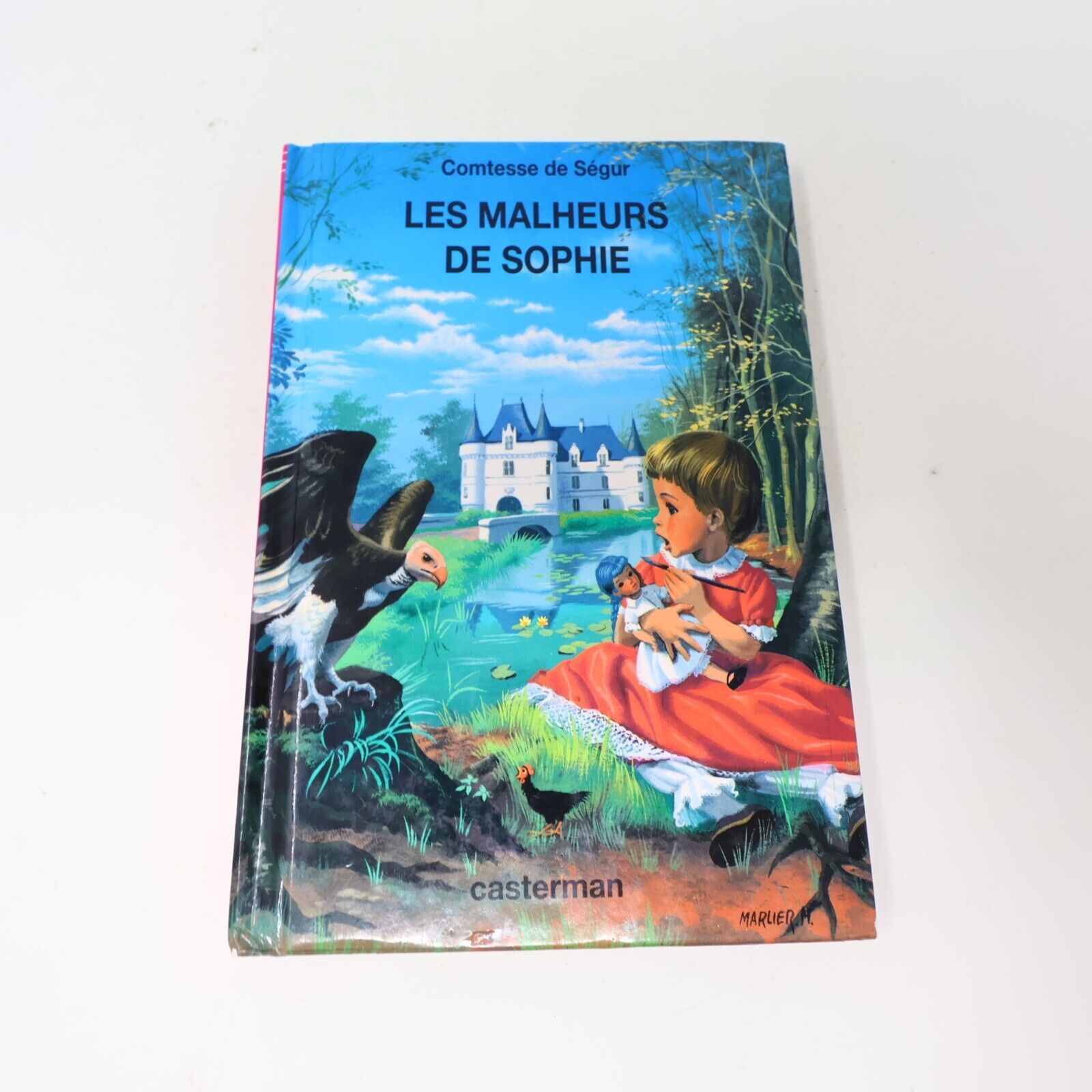 Lot 7 Livres Comtesse de Ségur Casterman Français Malheurs de Sophie HC