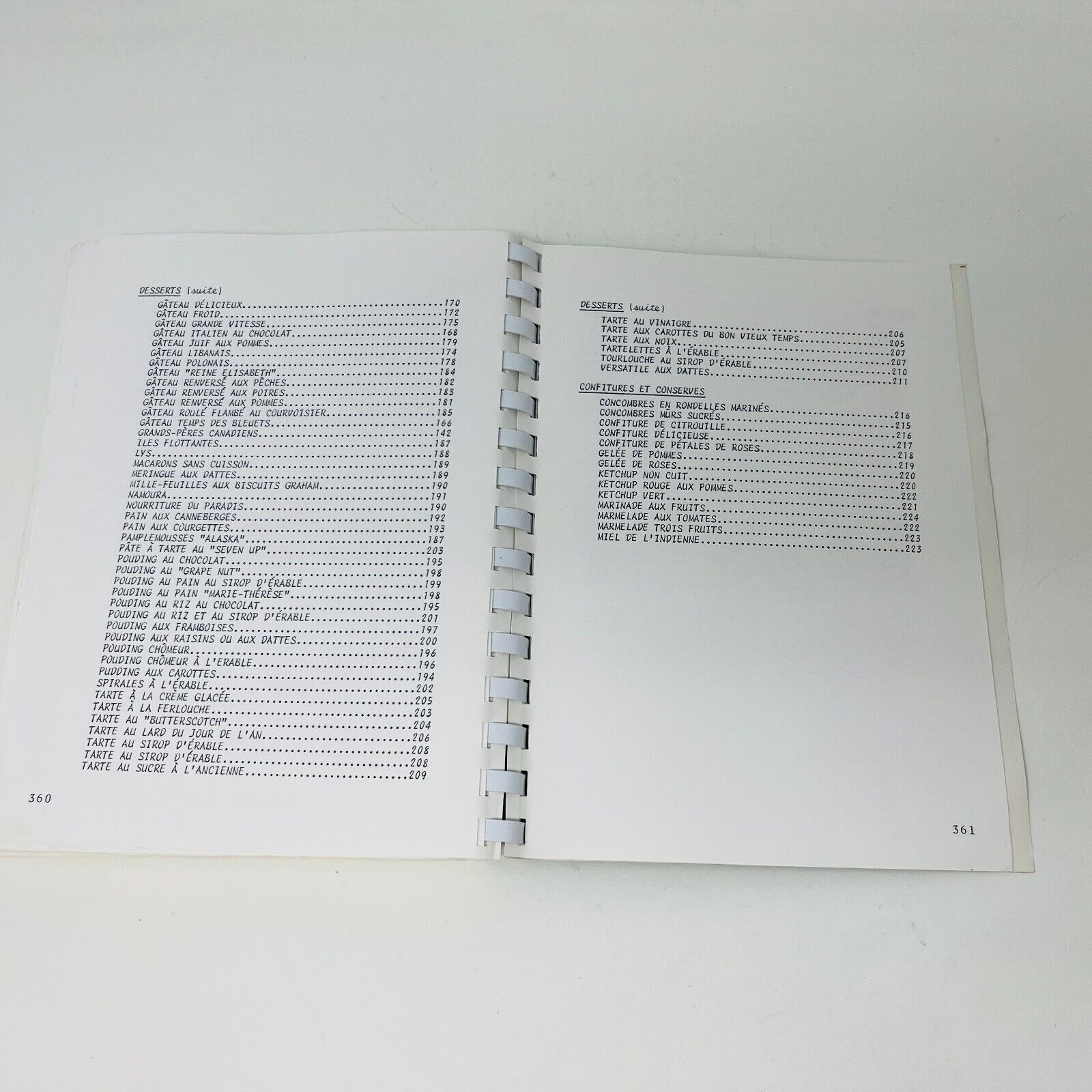 1982 Les Pionniers Vous Suggèrent Livre Recettes Cuisine Téléphone d'Amérique