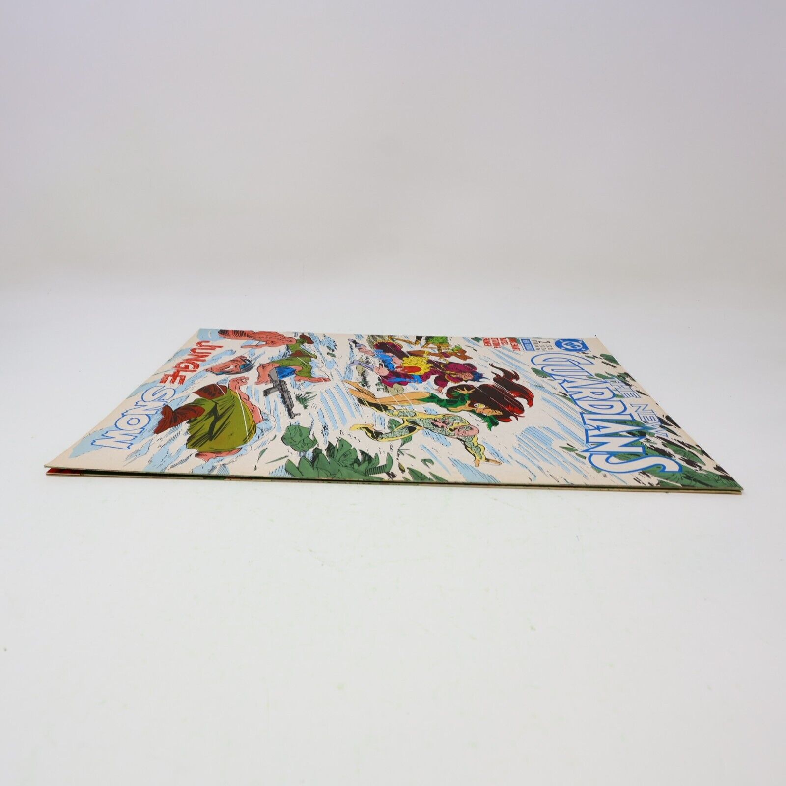 1988 Jungle Snow The New Guardians #2 Englehart/Bates/Staton/Farmer DC Comic 80s