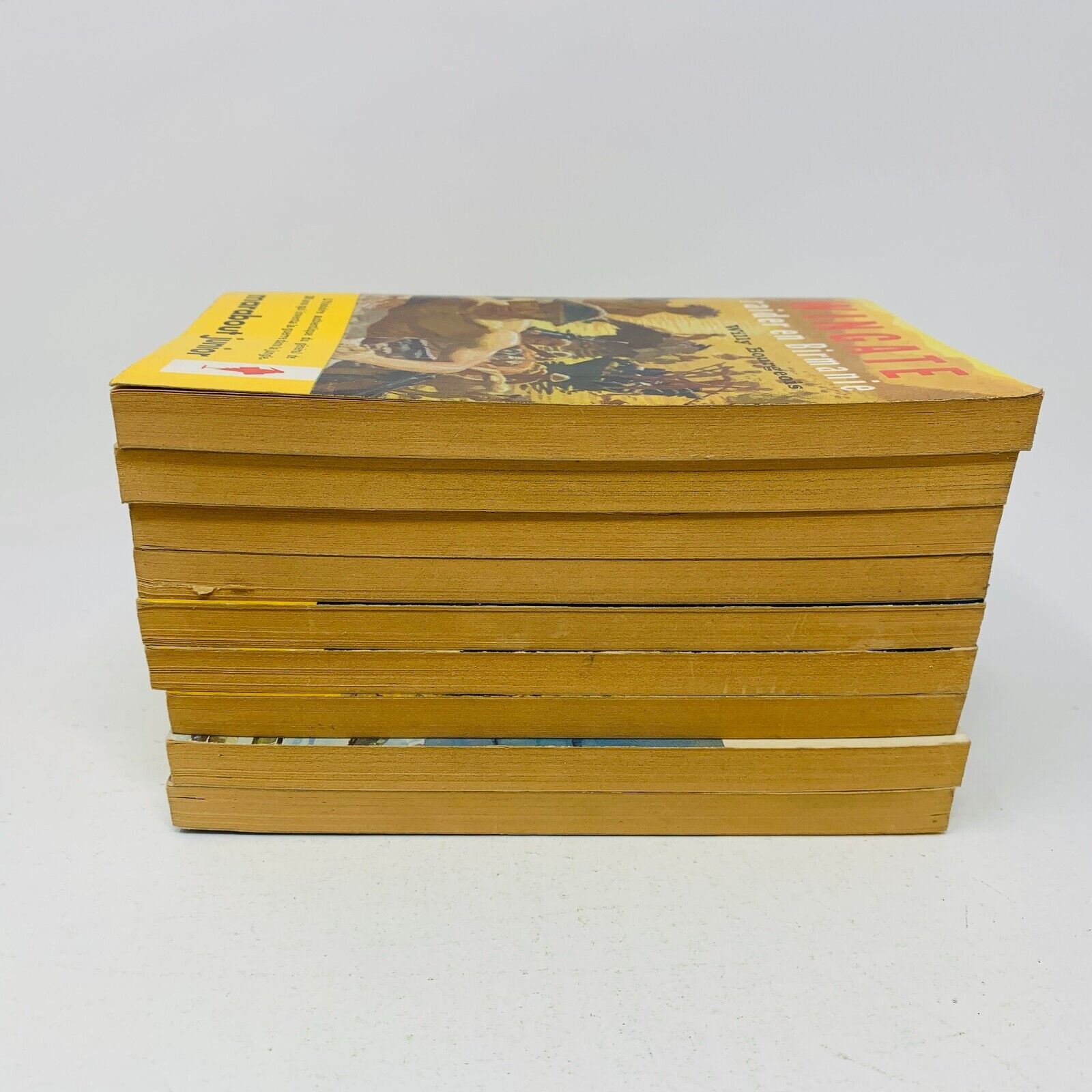 9x Marabout Junior Pulp Fiction Espion Guerre Crime Lot French Français 1958-64