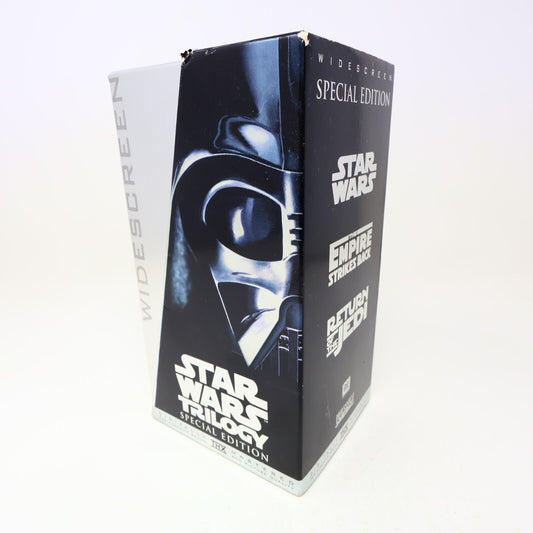 Star Wars Trilogy VHS Special Platinum Widescreen Edition Tested Fox Video 1997