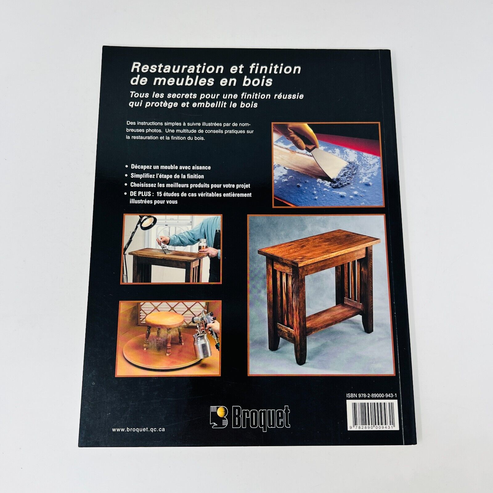 Restauration et Finition de Meubles en Bois Livre Bricolage Black & Decker 2008