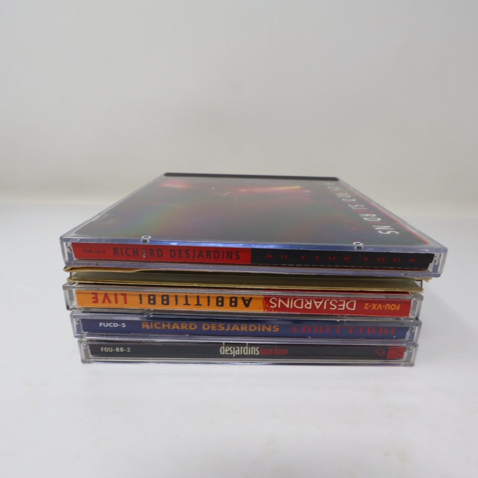 Richard Desjardins/Abbittibbi Lot 5 CD L'Existoire/Au Club Soda/Live/Boom Boom