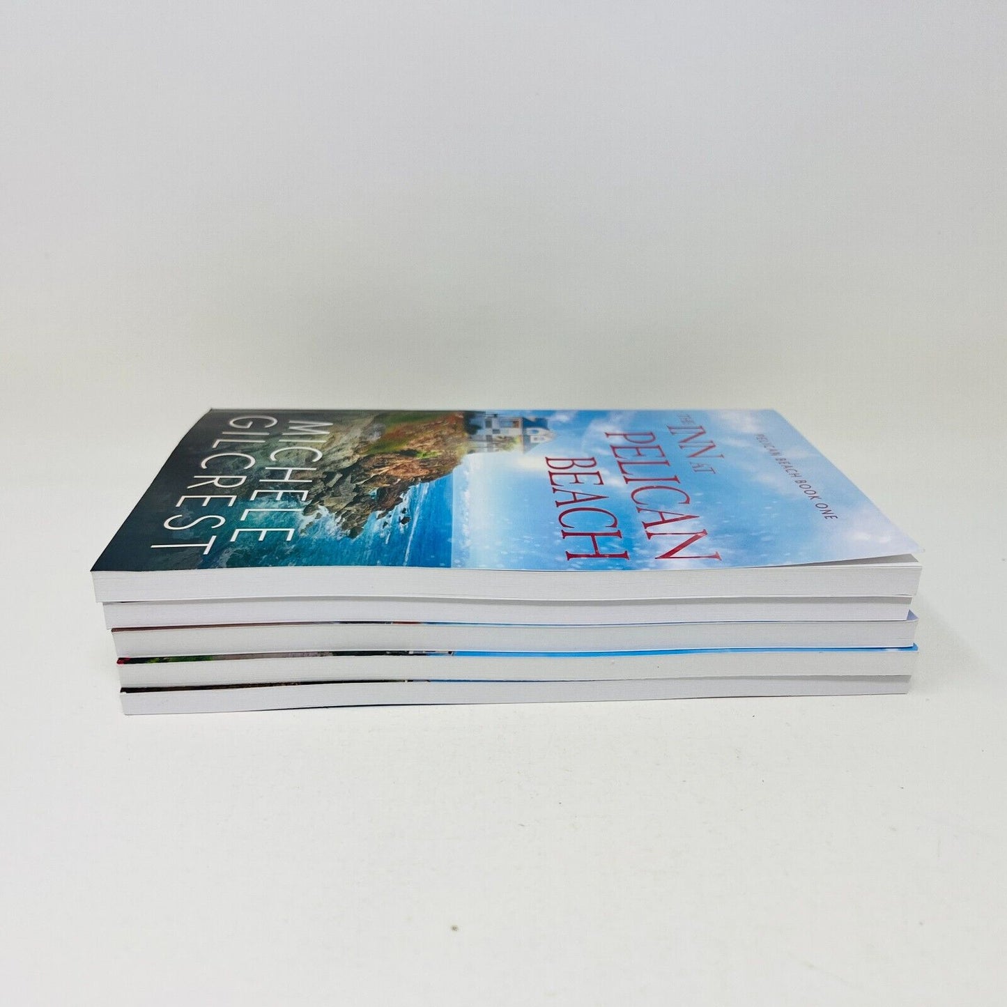 Pelican Beach Complete Series Paperback Books 1-5 Lot by Michele Gilcrest Inn at