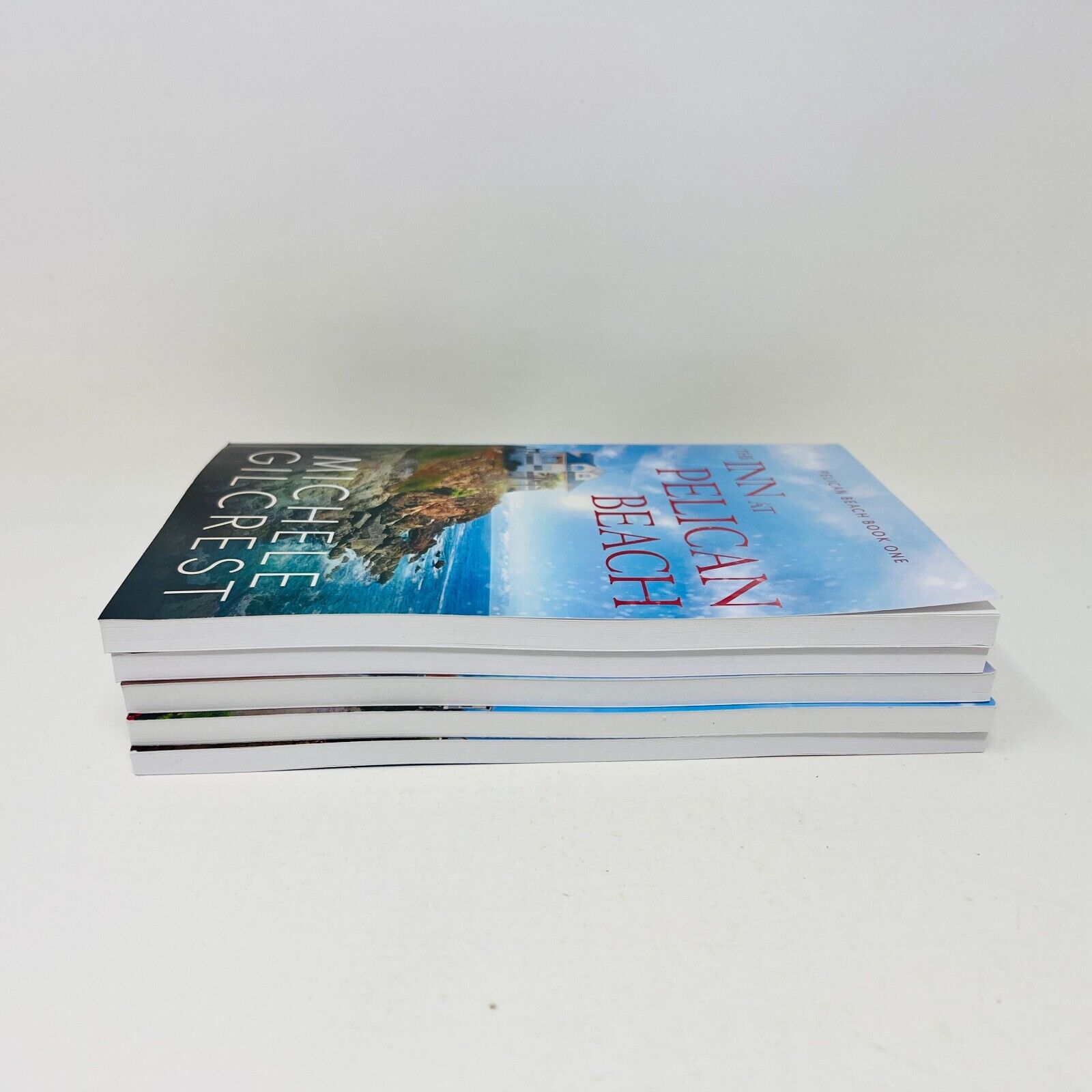 Pelican Beach Complete Series Paperback Books 1-5 Lot by Michele Gilcrest Inn at