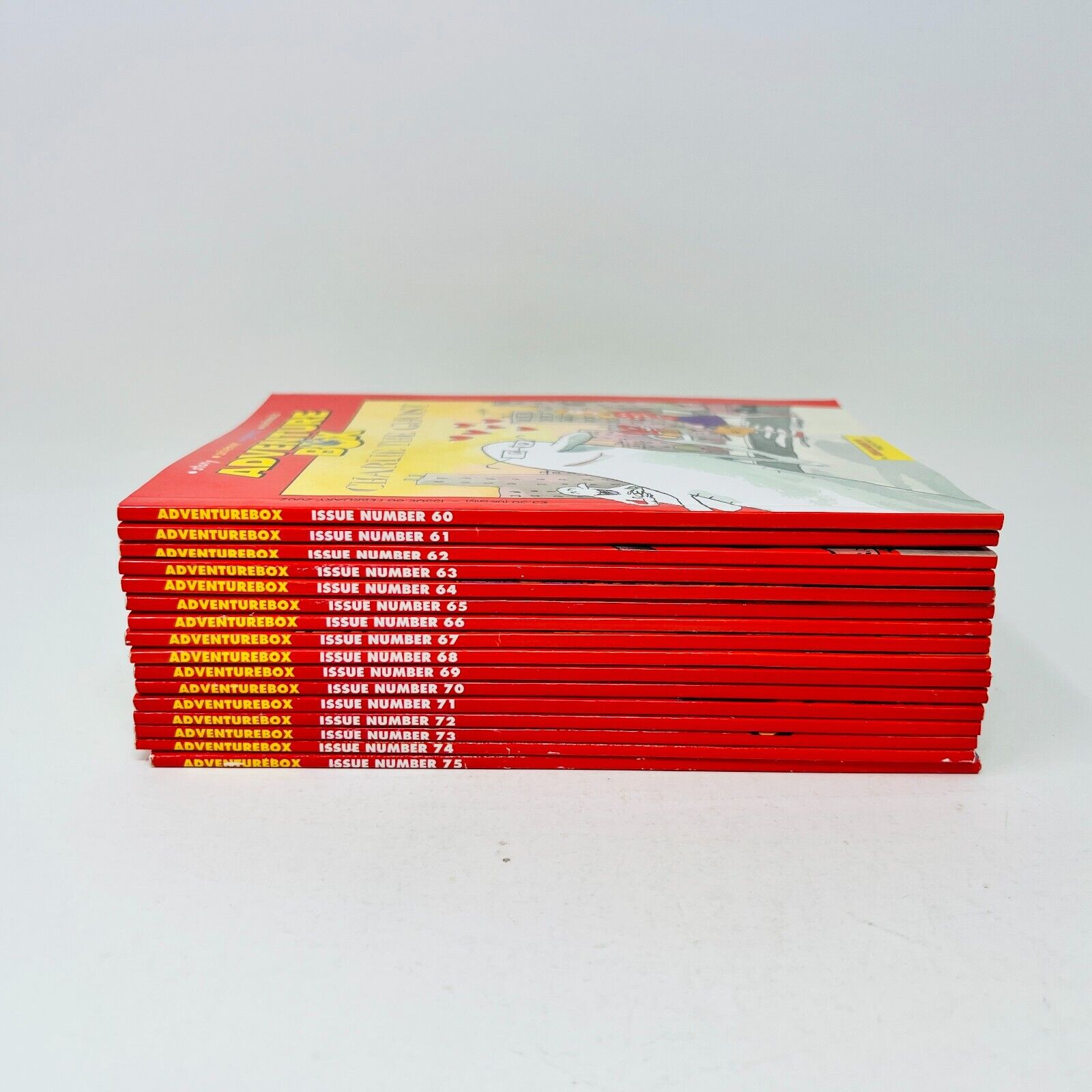 Lot of 16 Adventure Box Bayard Children UK Magazines #60-75 Story/Science/Games