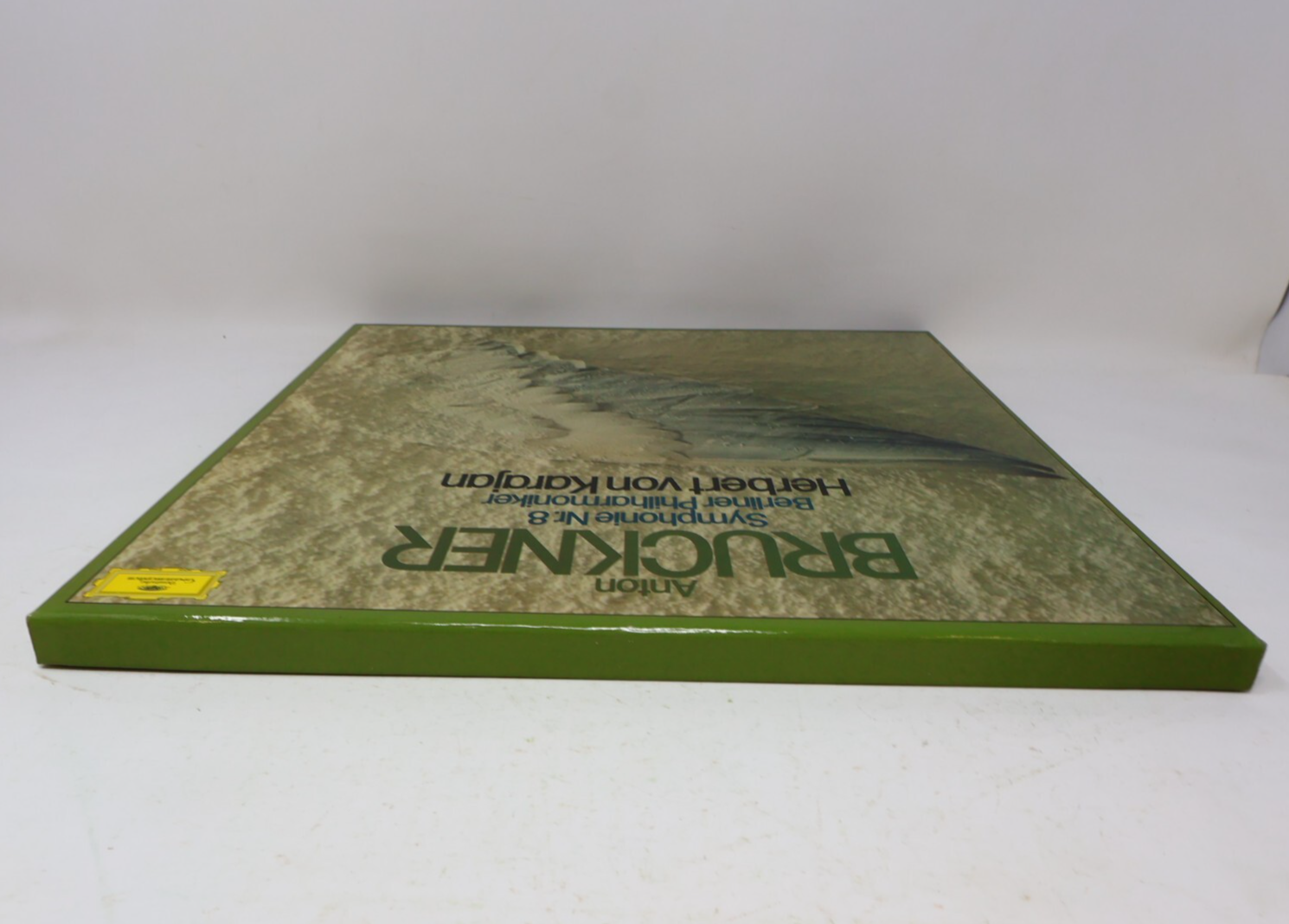 Herbert Von Karajan Anton Bruckner Symphonie #8 Berliner 2x LP Record 2707 085