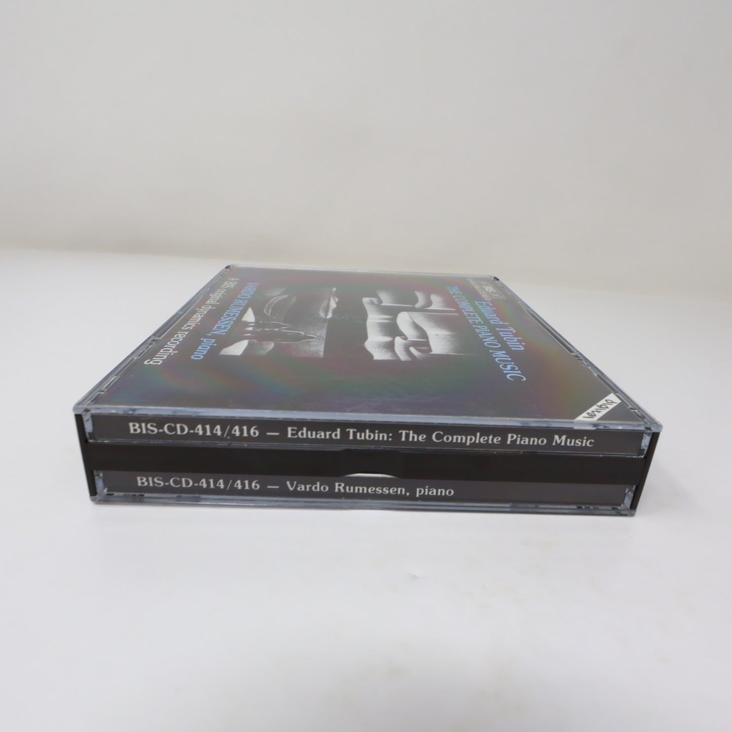 Eduard Tubin The Complete Piano Music CD Vardo Rumessen BIS 1988 BIS-CD-414/416