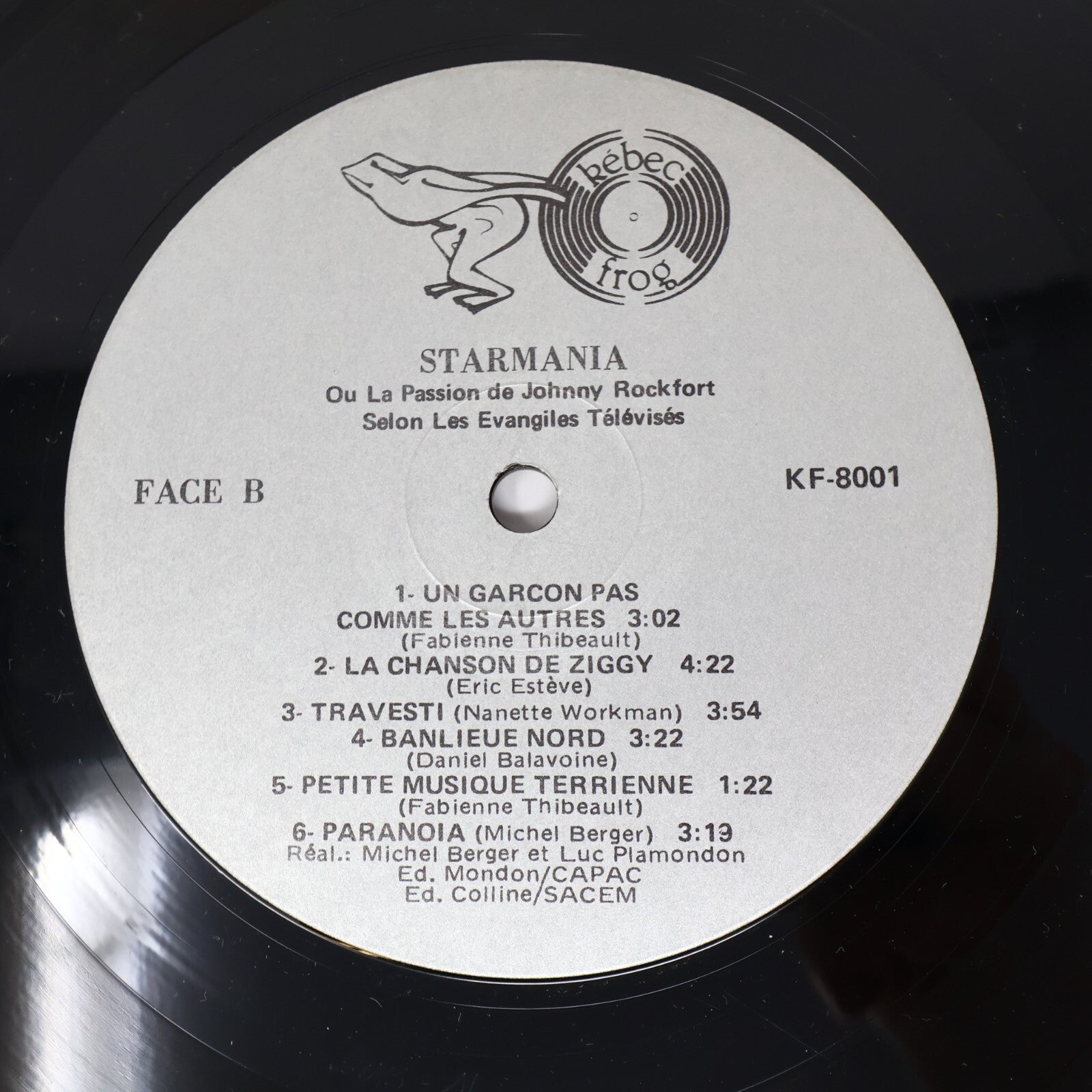Starmania Michel Berger/Luc Plamondon Disque 2x LP 1978 Dubois/Dufresne/Workman
