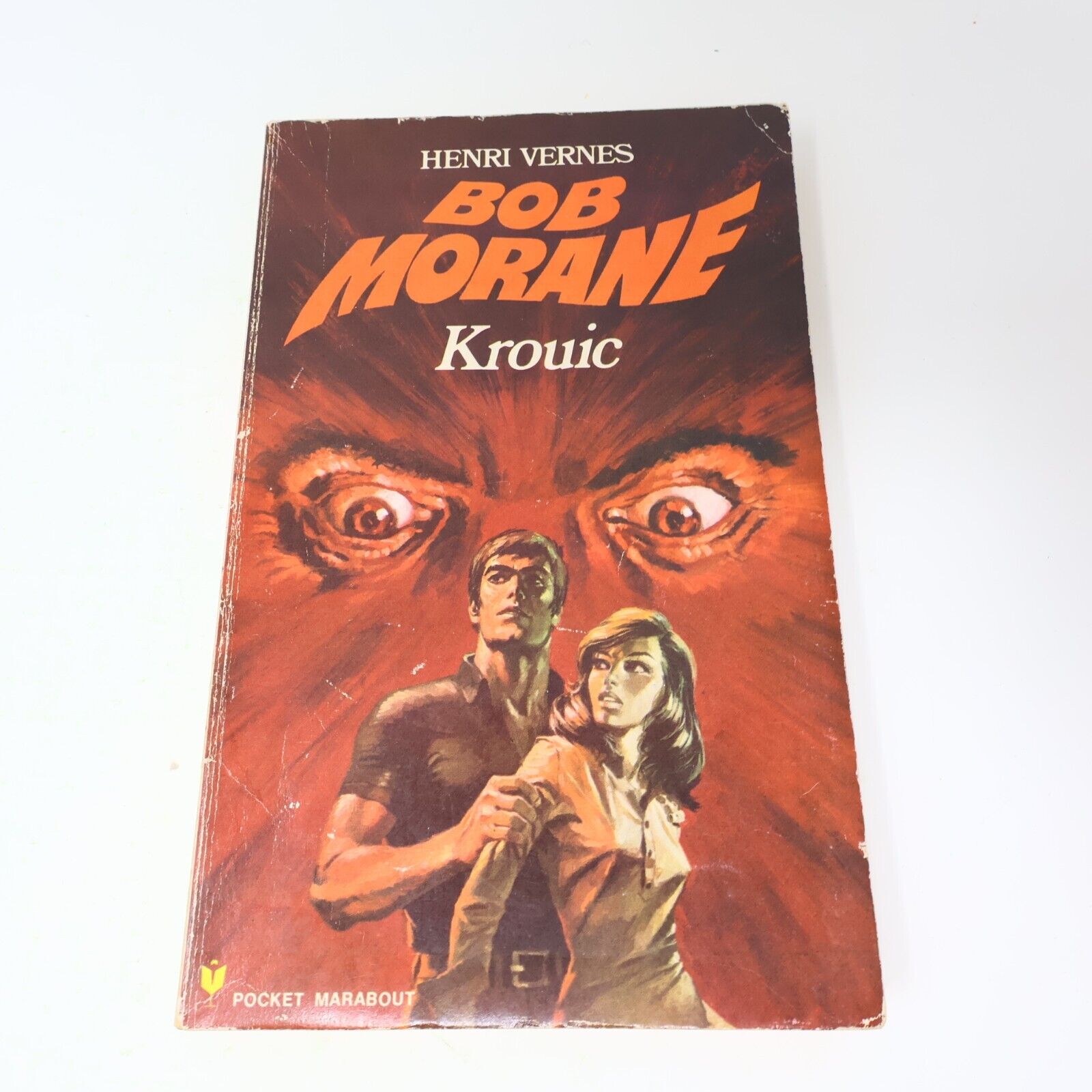 Lot 4 Livres Bob Morane Henri Vernes Marabout/Ananké Ombre Jaune Krouic French