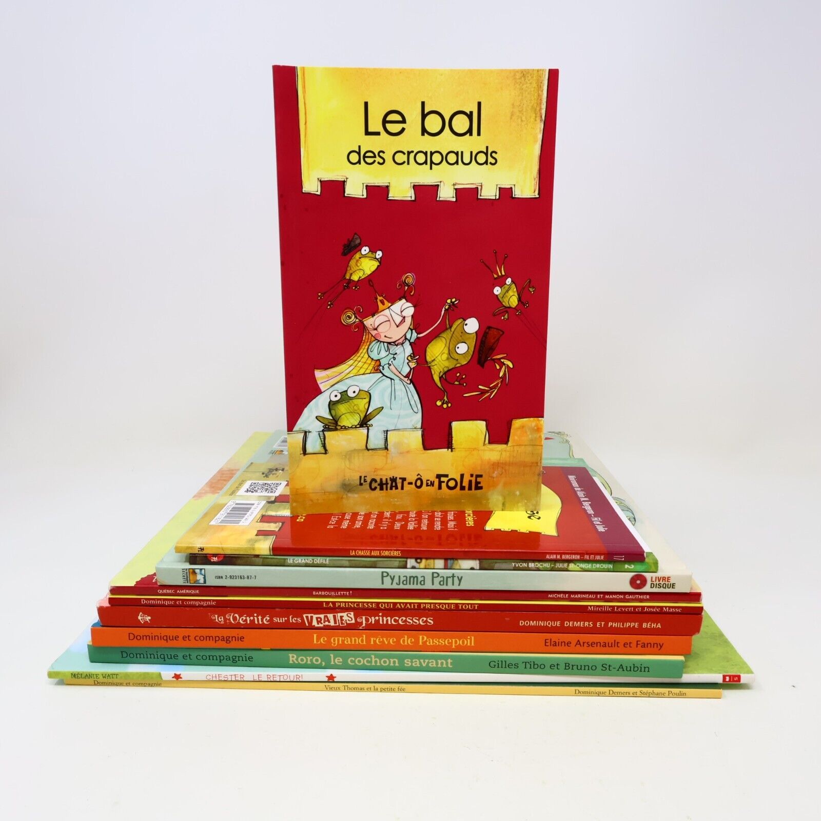 Lot 11 Livres Albums et 1ers Romans Mixés pour Jeunes Enfants Illustrés Français