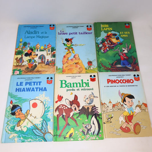 21x Livres Merveilleux de Disney Jeunes Enfants Livre-Loisirs Lot Français HC