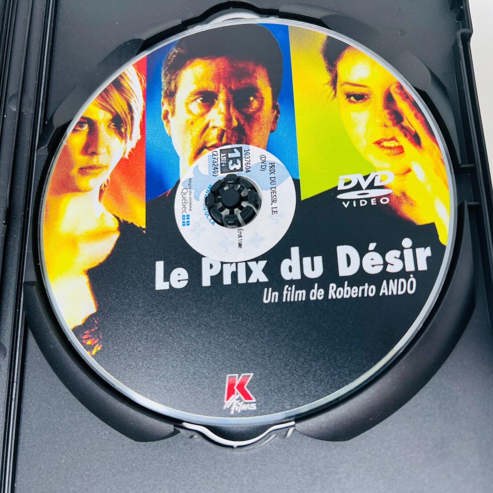 2005 Le Prix du Désir DVD Testé NTSC en Français Daniel Auteuil K.Films Amérique