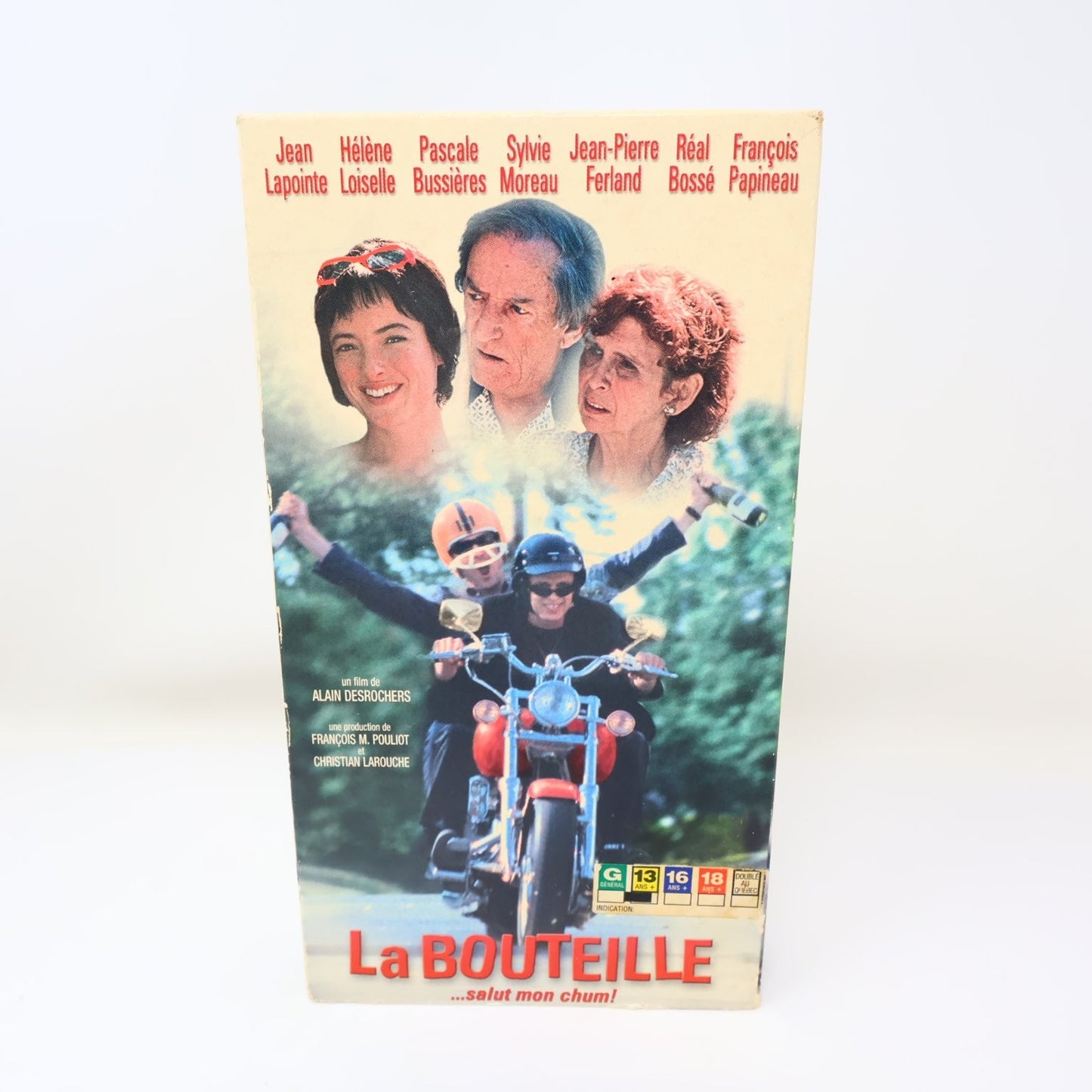 La Bouteille VHS 2000 Comédie Québec Jean Lapointe/Réal Bossé/Sylvie Moreau NTSC