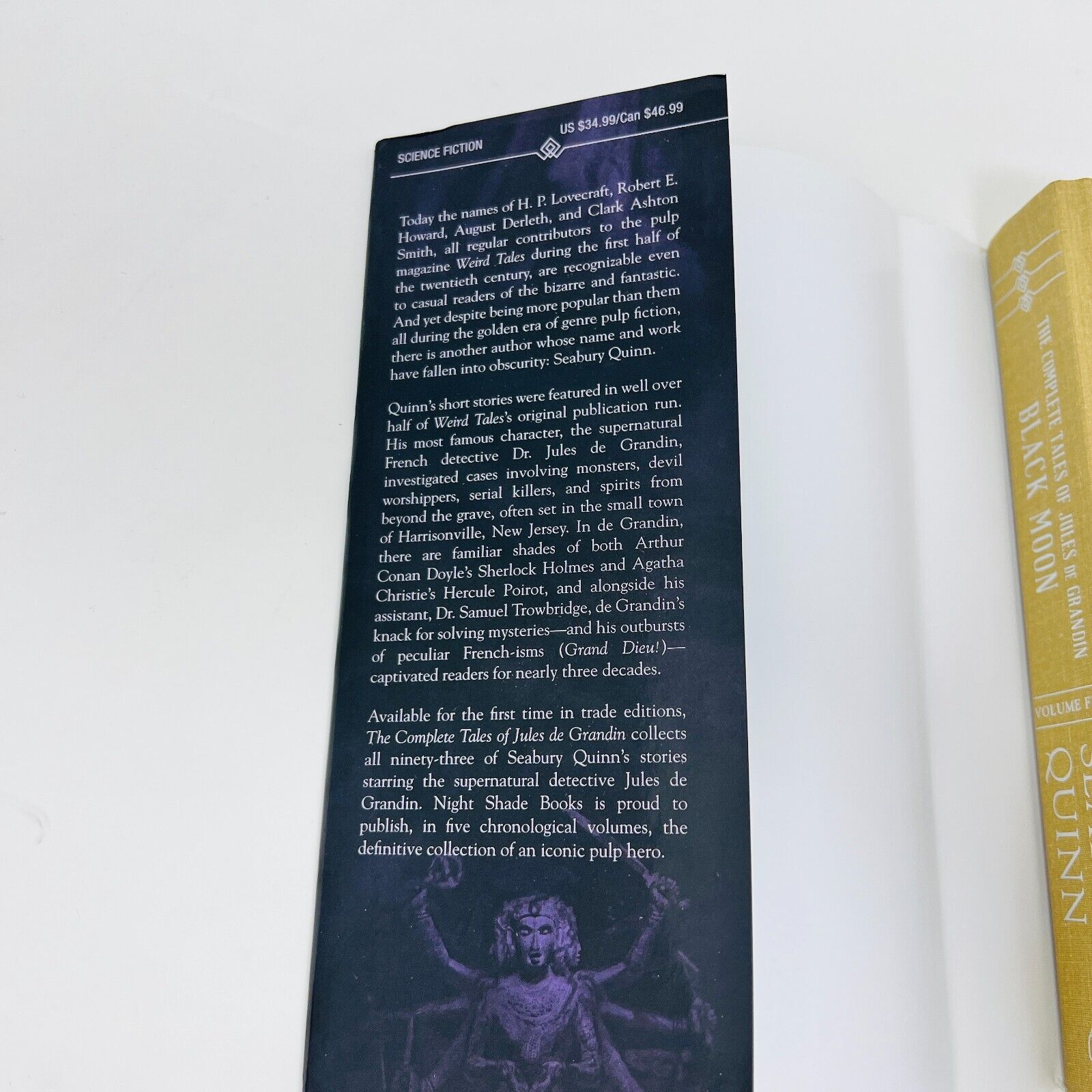 Black Moon The Complete Tales of Jules de Grandin #5 Seabury Quinn HC 1st Print