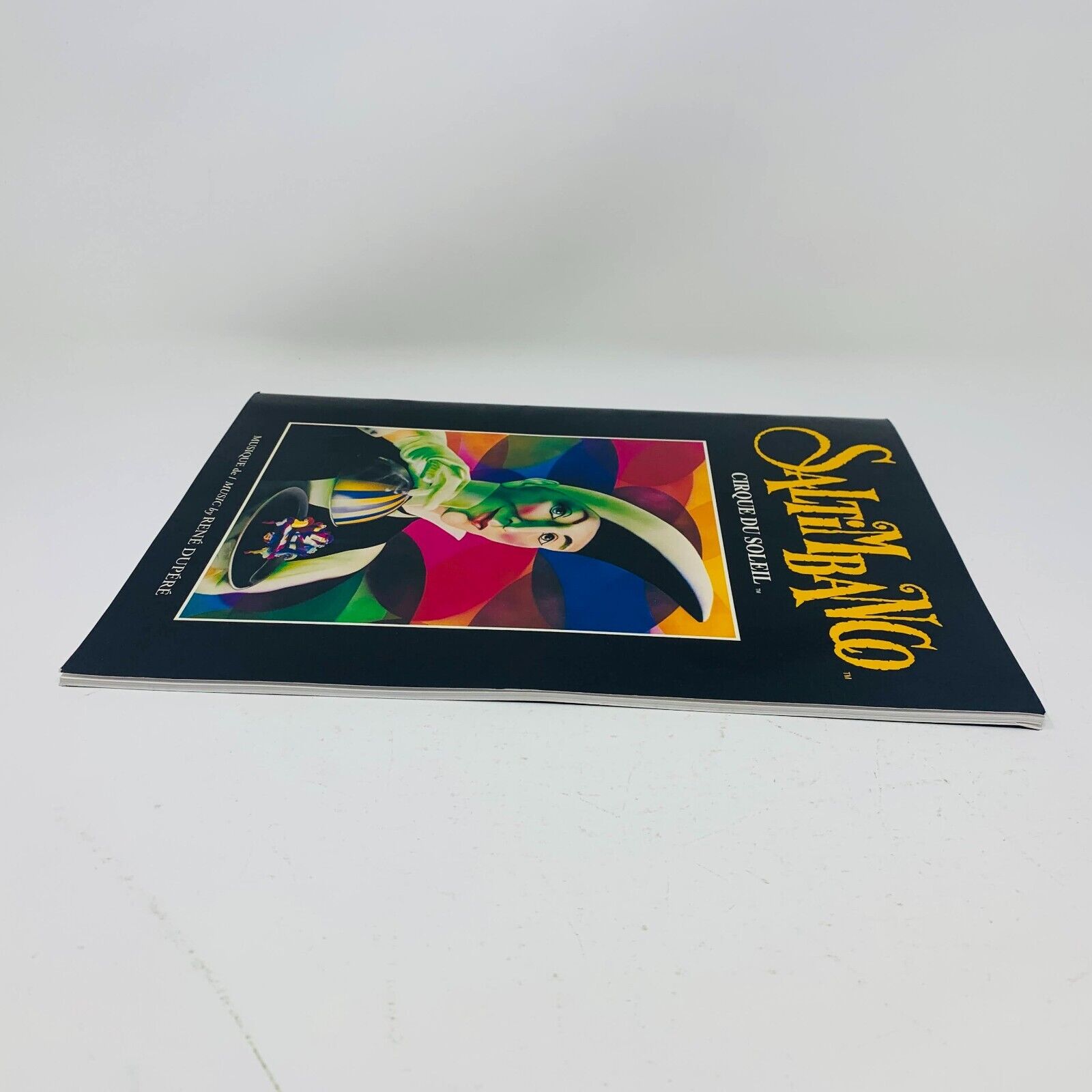 1993 Saltimbanco Cirque du Soleil Songbook Show Music René Dupéré Piano Vocal
