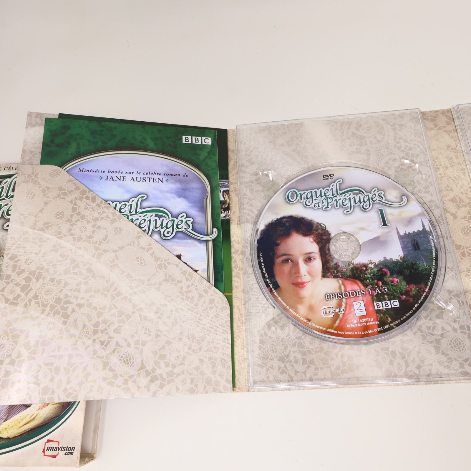 Orgueil et Préjugés Coffret DVD Français NTSC Testé Colin Firth Jennifer Ehle