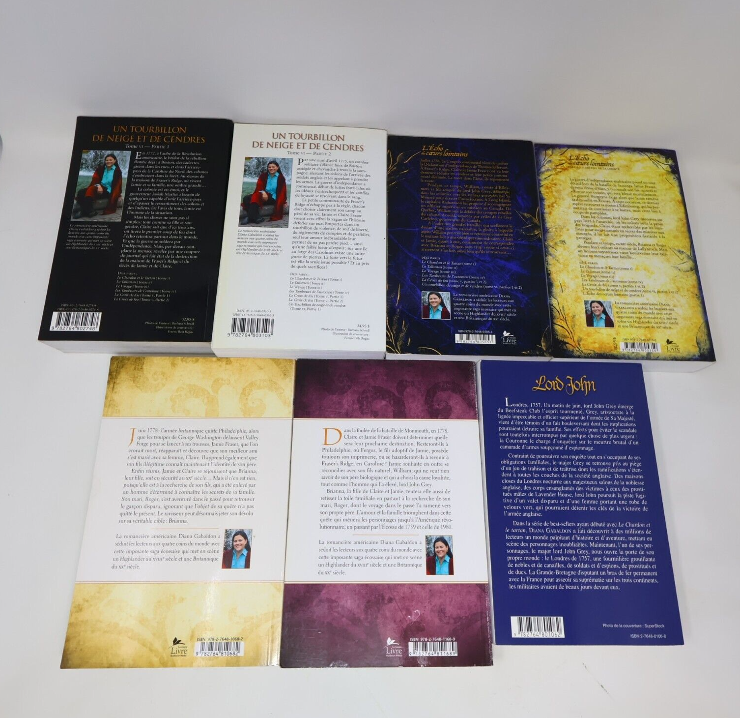 Le Chardon et le Tartan Outlander Lot 13 Livres Diana Gabaldon Français French