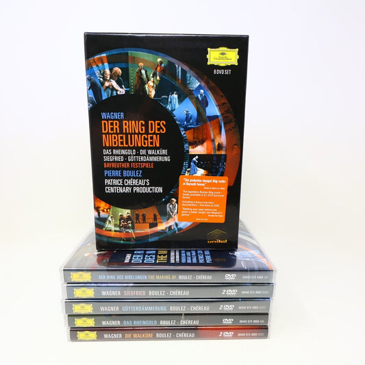 Richard Wagner Der Ring Des Nibelungen Opera DVD Box Set Pierre Boulez NTSC 4:3