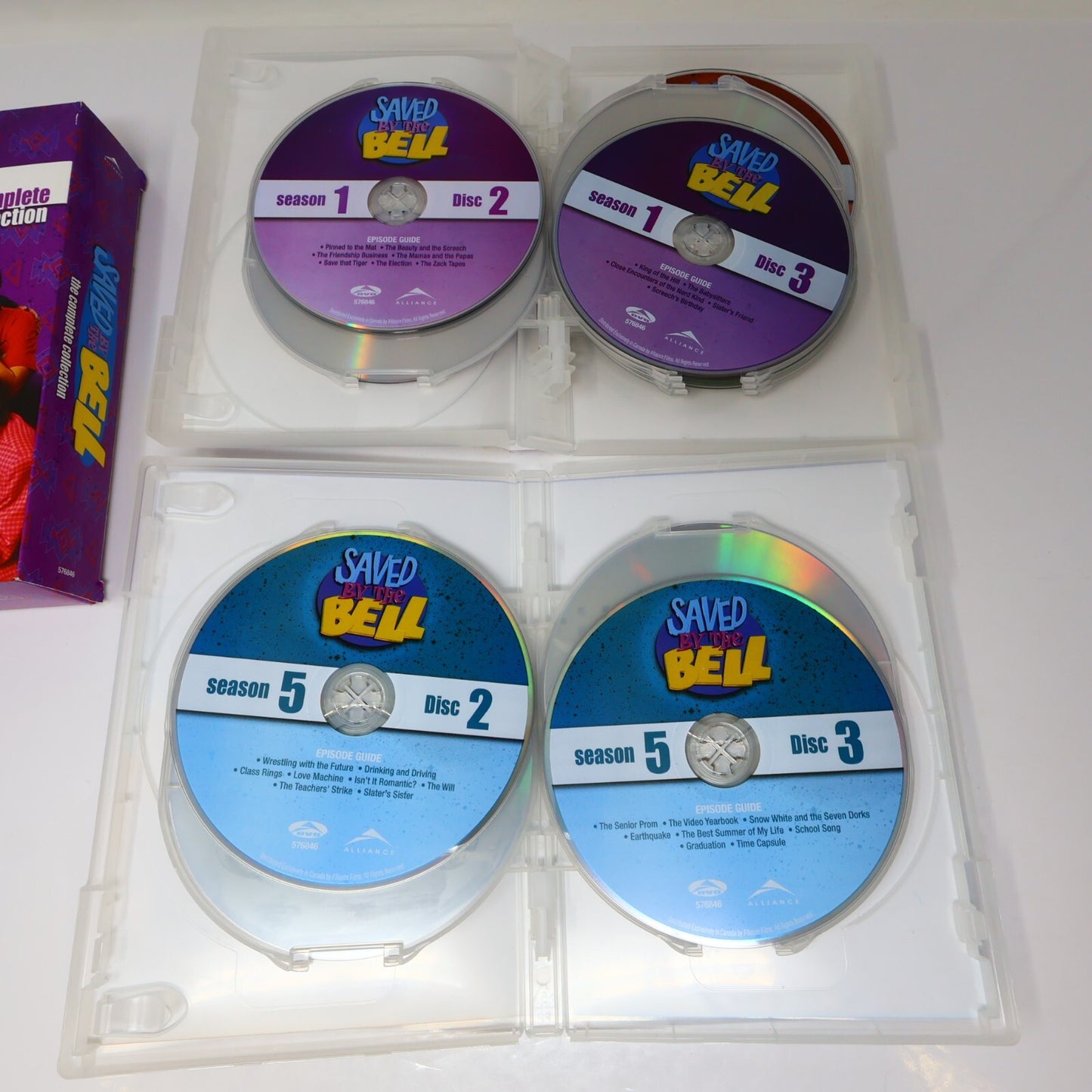 Saved by the Bell The Complete Collection DVD TV NTSC Region 1 Tested 4:3 2012