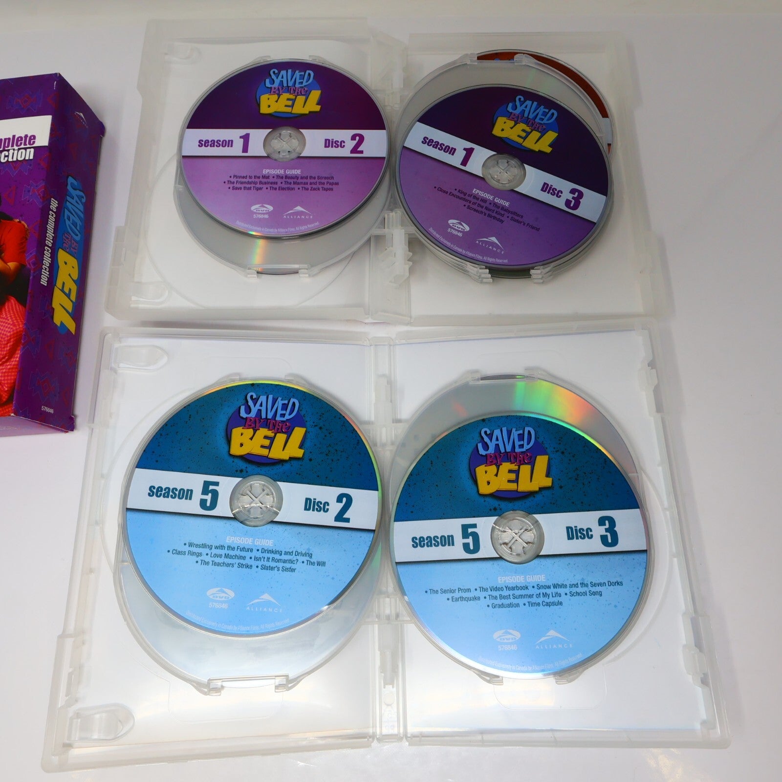 Saved by the Bell The Complete Collection DVD TV NTSC Region 1 Tested 4:3 2012