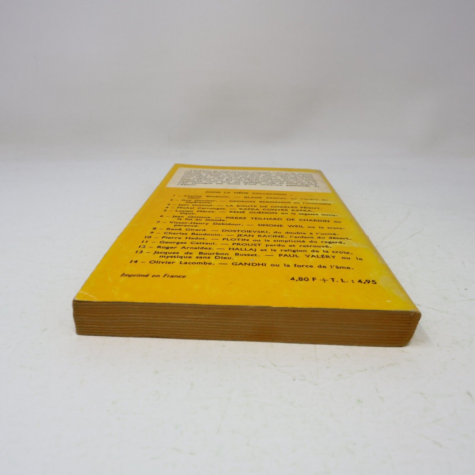 1964 Van Gogh ou la Remontée Vers la Lumière La Recherche de l'Absolu Plon PB