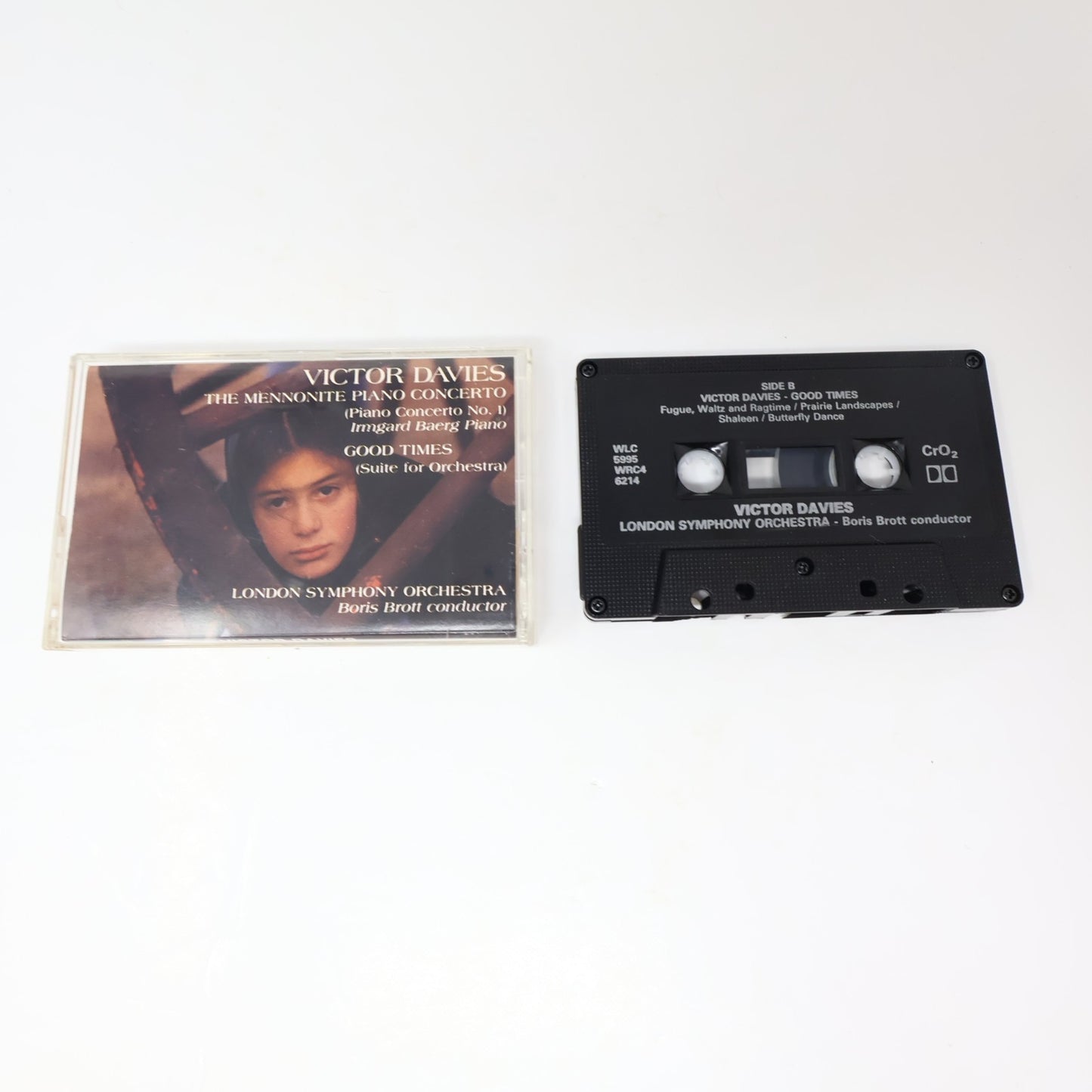 Victor Davies The Mennonite Piano Concerto/Good Times Cassette Brott WLC 5995