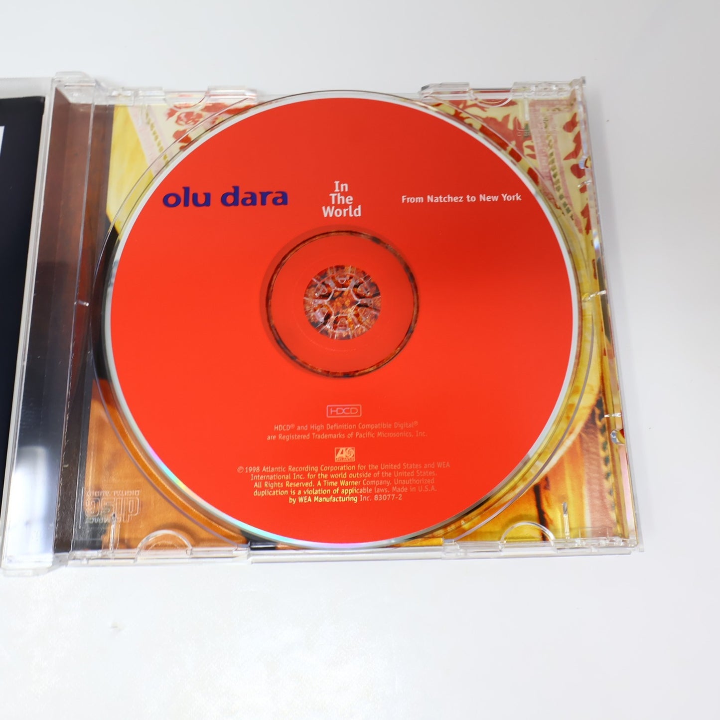 Olu Dara In The World From Natchez To New York CD Atlantic 83077-2 Okra/Zora