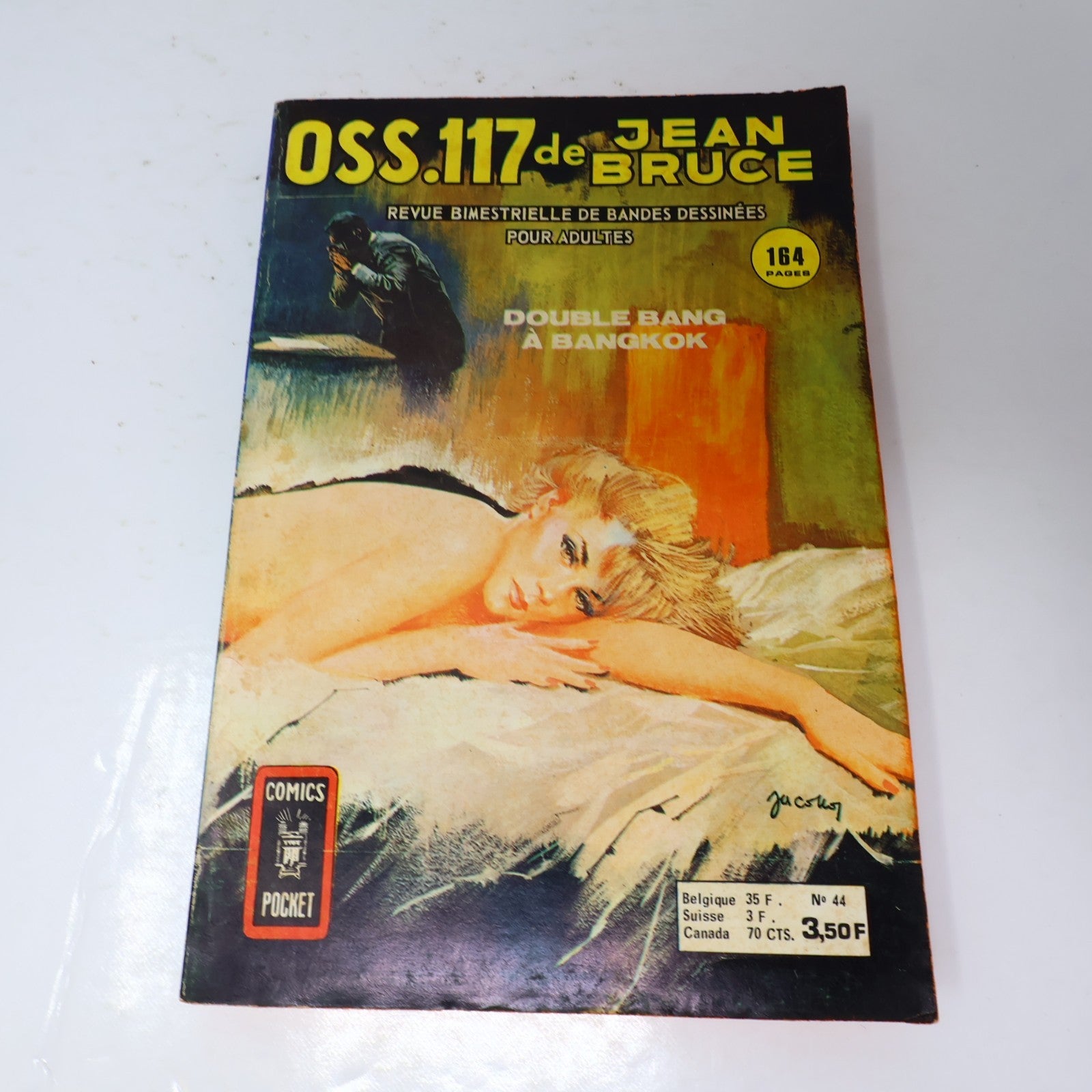 OSS 117 #44 52 Lot Monstres du Holy-Loch/Double Bang à Bangkok Jean Bruce Bd PB