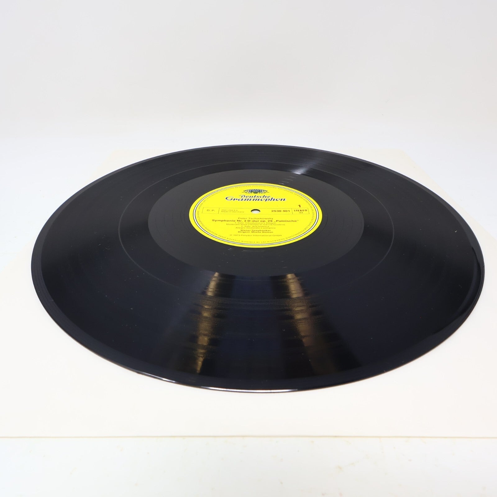 1974 Moshe Atzmon  Wiener Symphoniker Tschaikowsky Symphonie #3 Record 2530 401