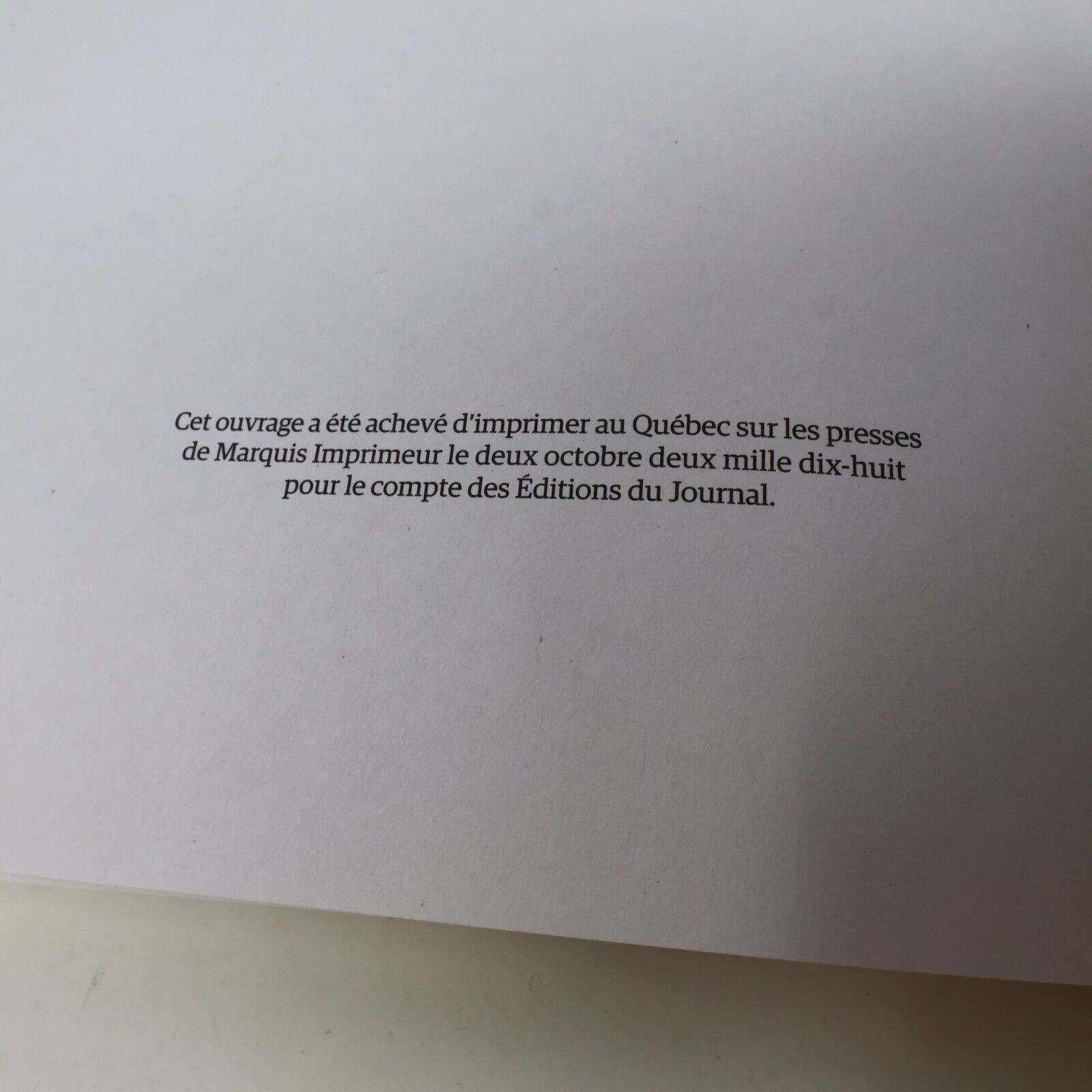 2018 Gilles Vaillancourt le Monarque Fortin/Lefebvre Ex-Maire Laval Français PB
