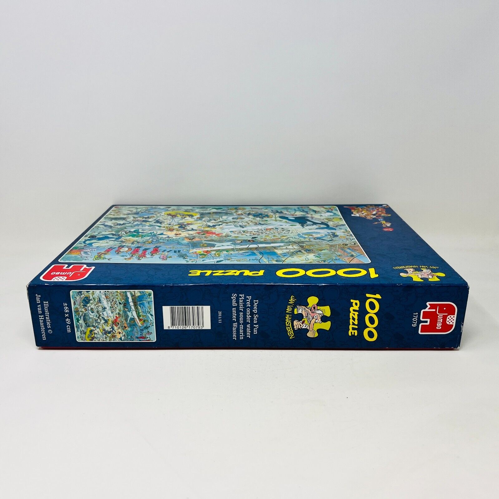 Deep Sea Fun Jumbo 17079 Complete Jigsaw Puzzle by Jan Van Haasteren 1000 Pieces