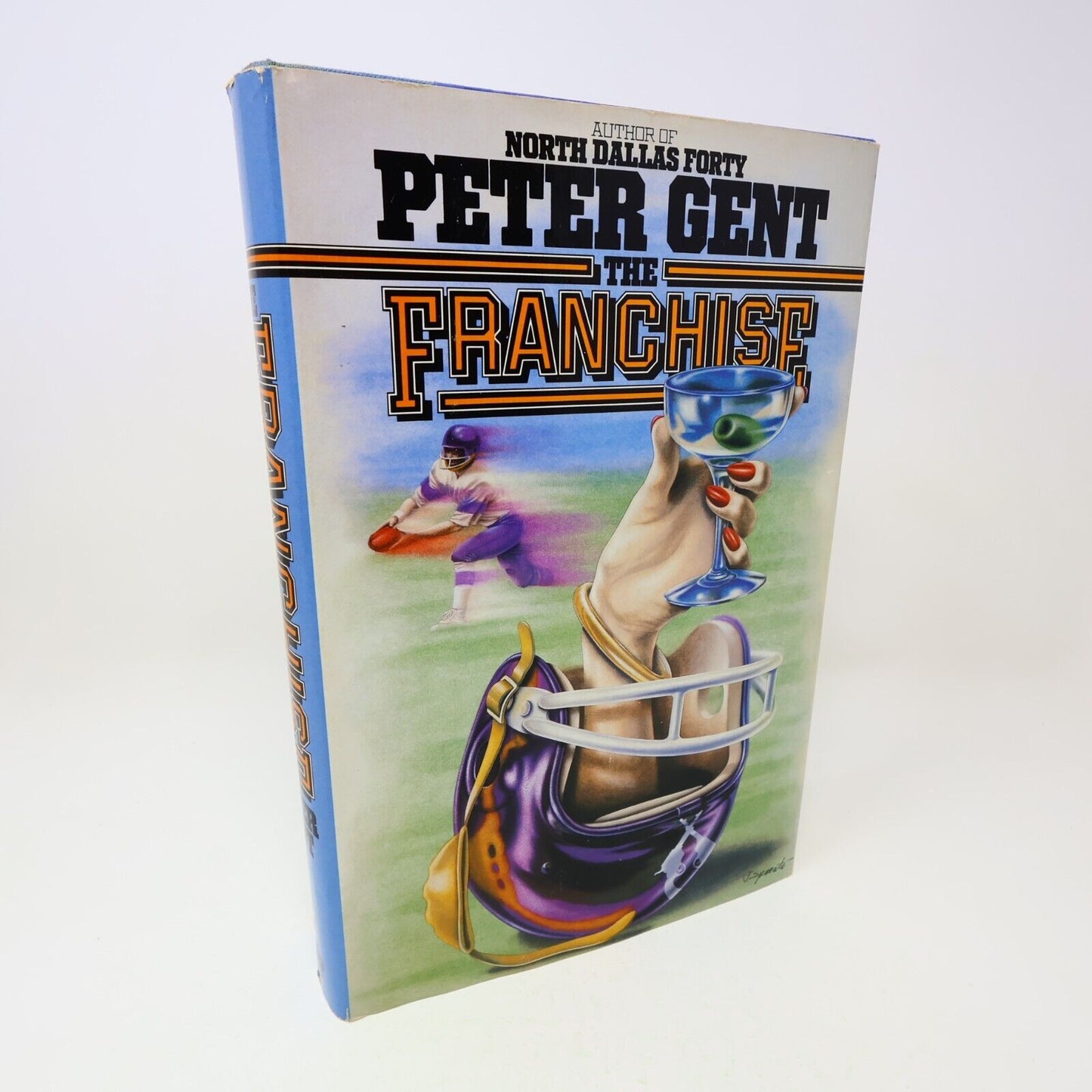 1983 The Franchise Peter Gent Football Sport Novel Villard Books Hardcover 80s