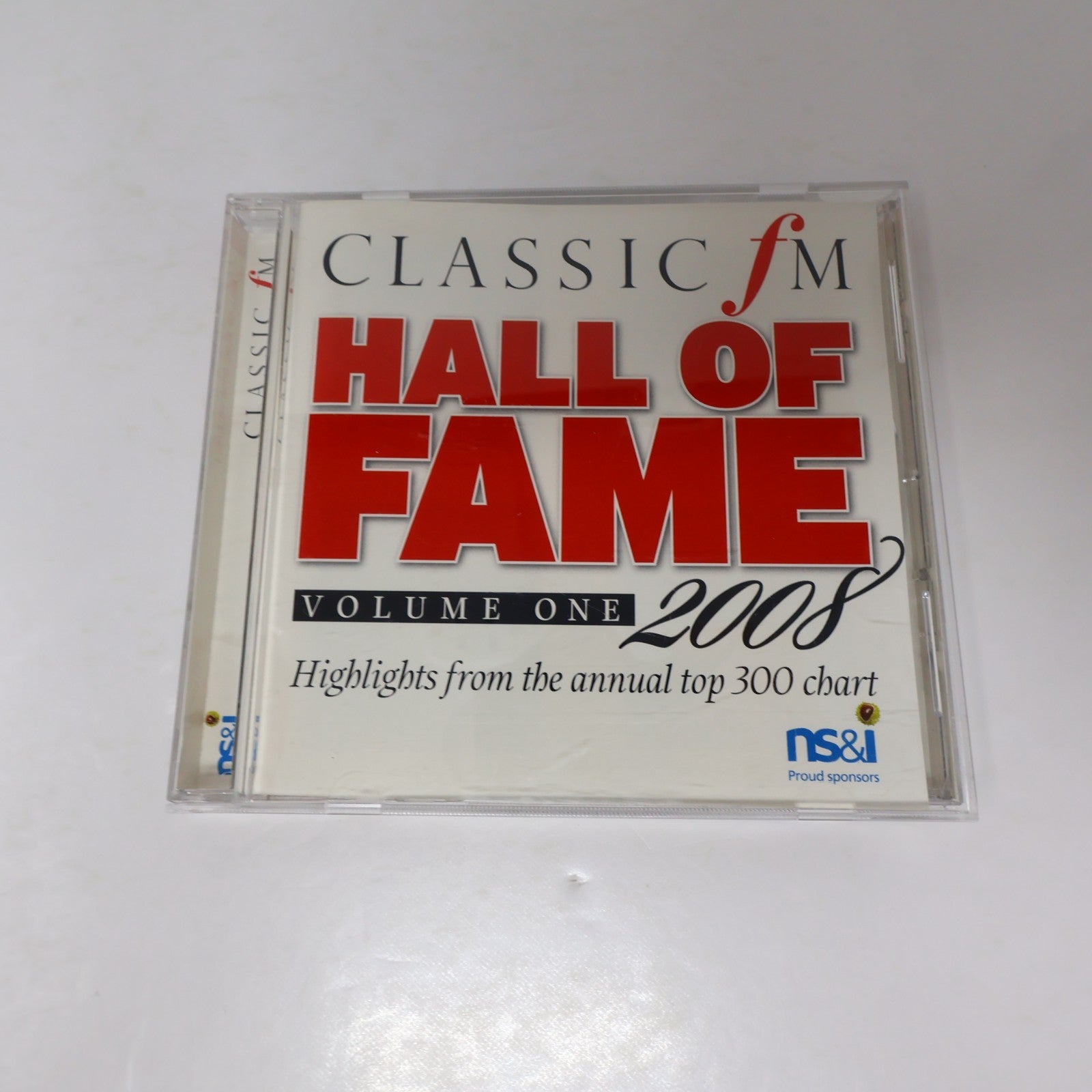 Classic FM Hall of Fame 2008 Volume One-Two #1-2 CD Lot Fauré/Beethoven/Bach