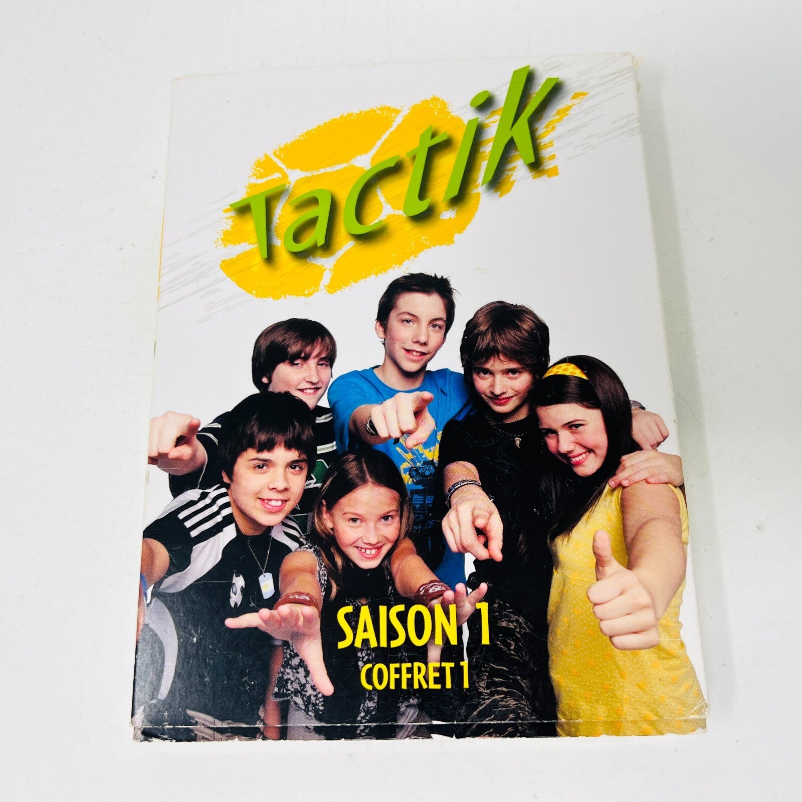2008 Tactik Saison 1 Coffret 1 DVD Testé en Français Télé-Québec Pier-Luc Funk