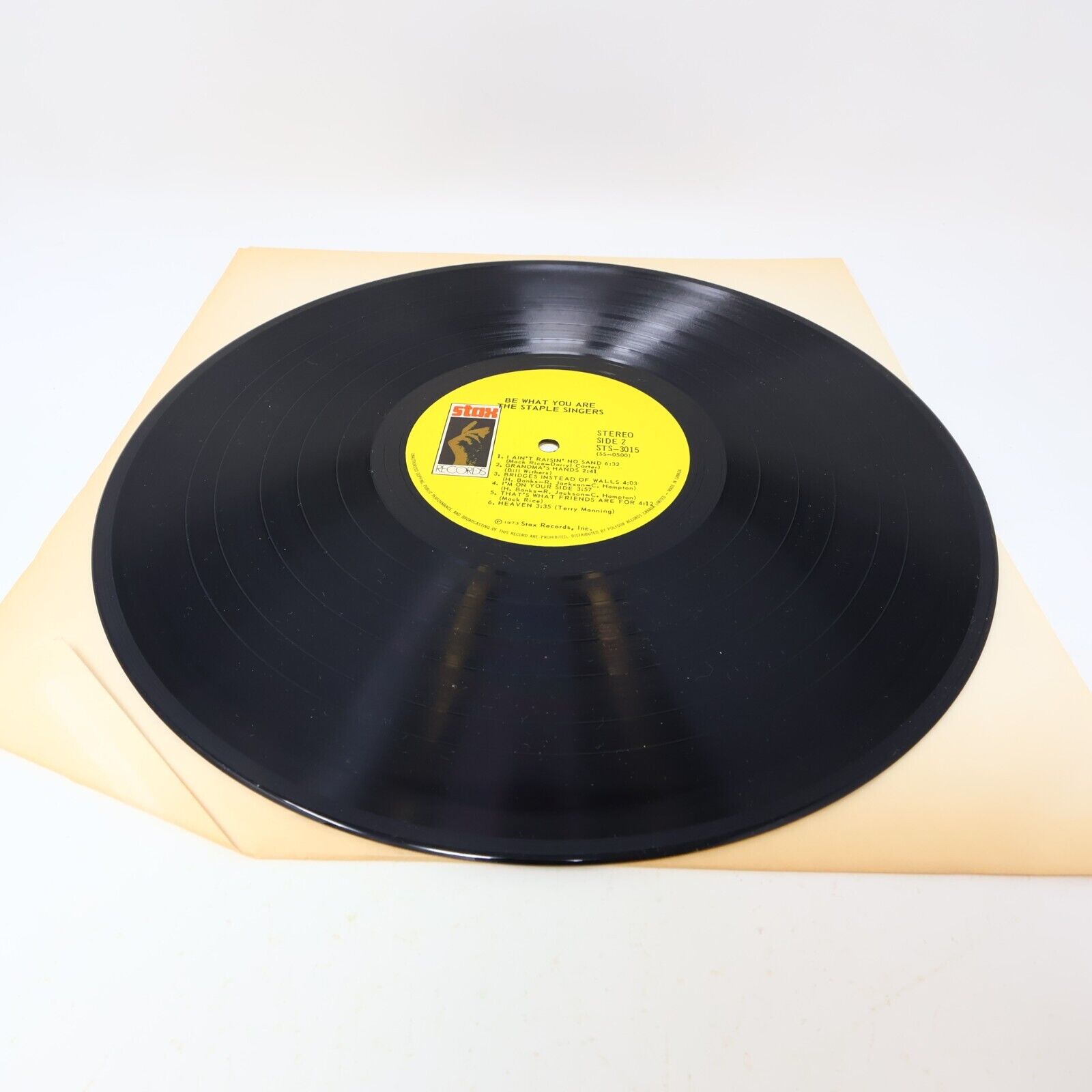 The Staple Singers Be What You Are LP Record Vinyl 1973 Canada Stax STS-3015 70s