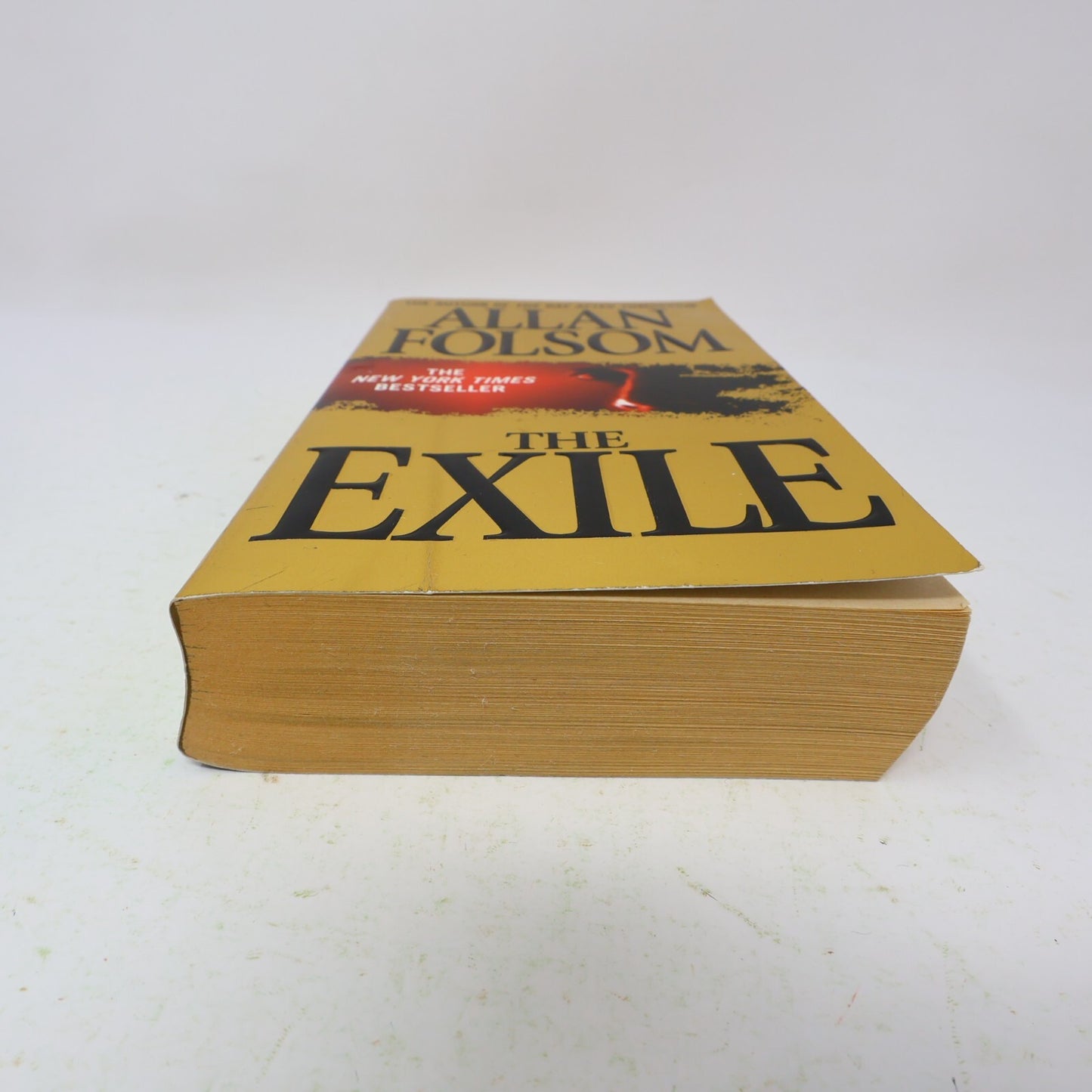 2006 The Exile Allan Folsom Forge Fiction Mystery Thriller Crime 1st Print Book