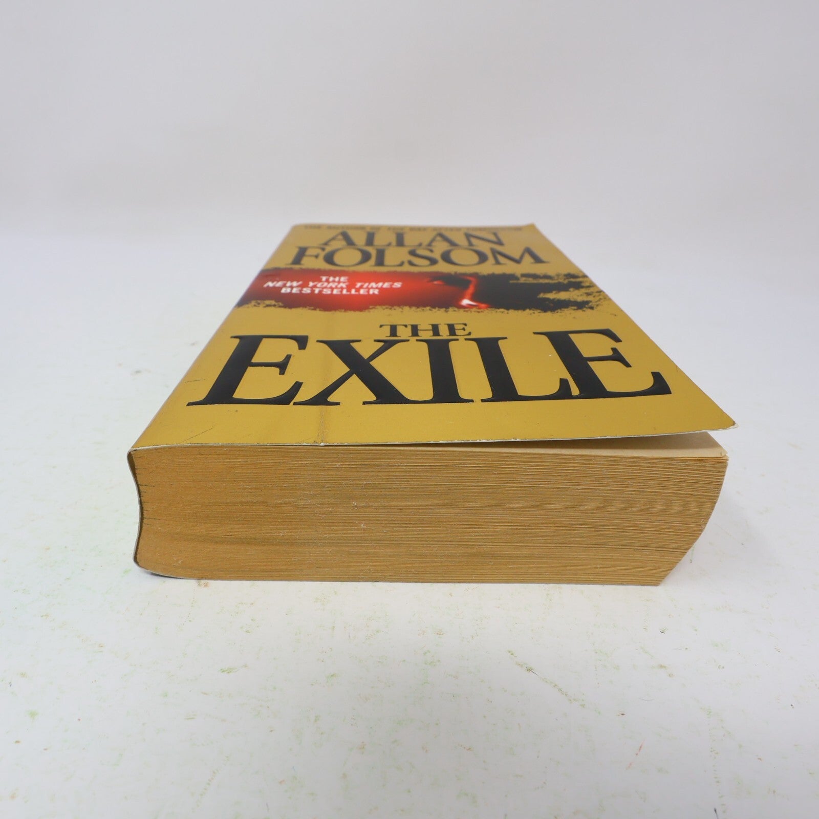 2006 The Exile Allan Folsom Forge Fiction Mystery Thriller Crime 1st Print Book