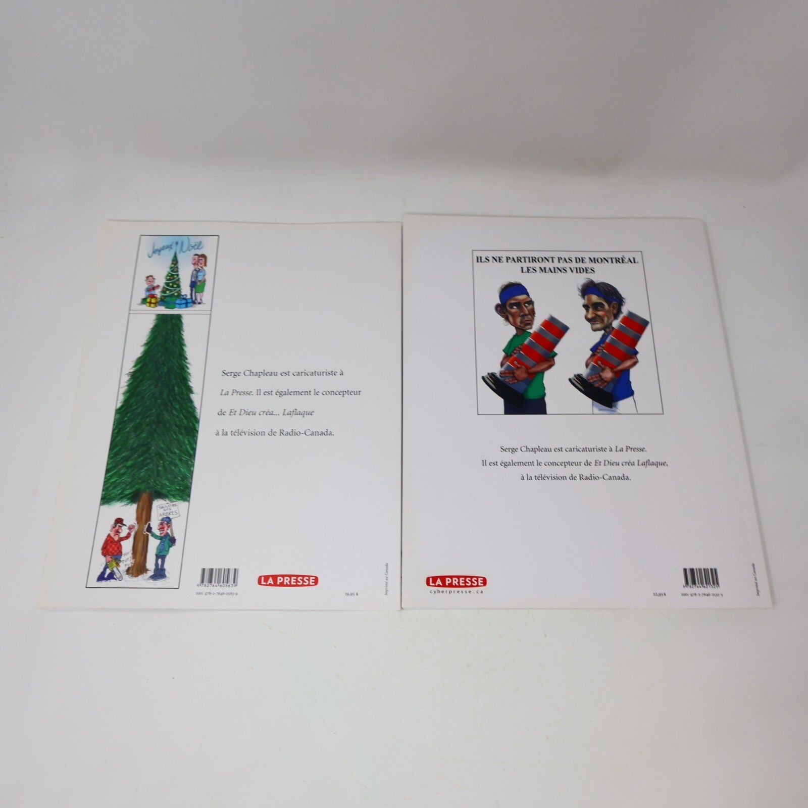Lot 5 L'Année Chapleau Serge Chapleau Livres Caricatures Humour Français Boréal