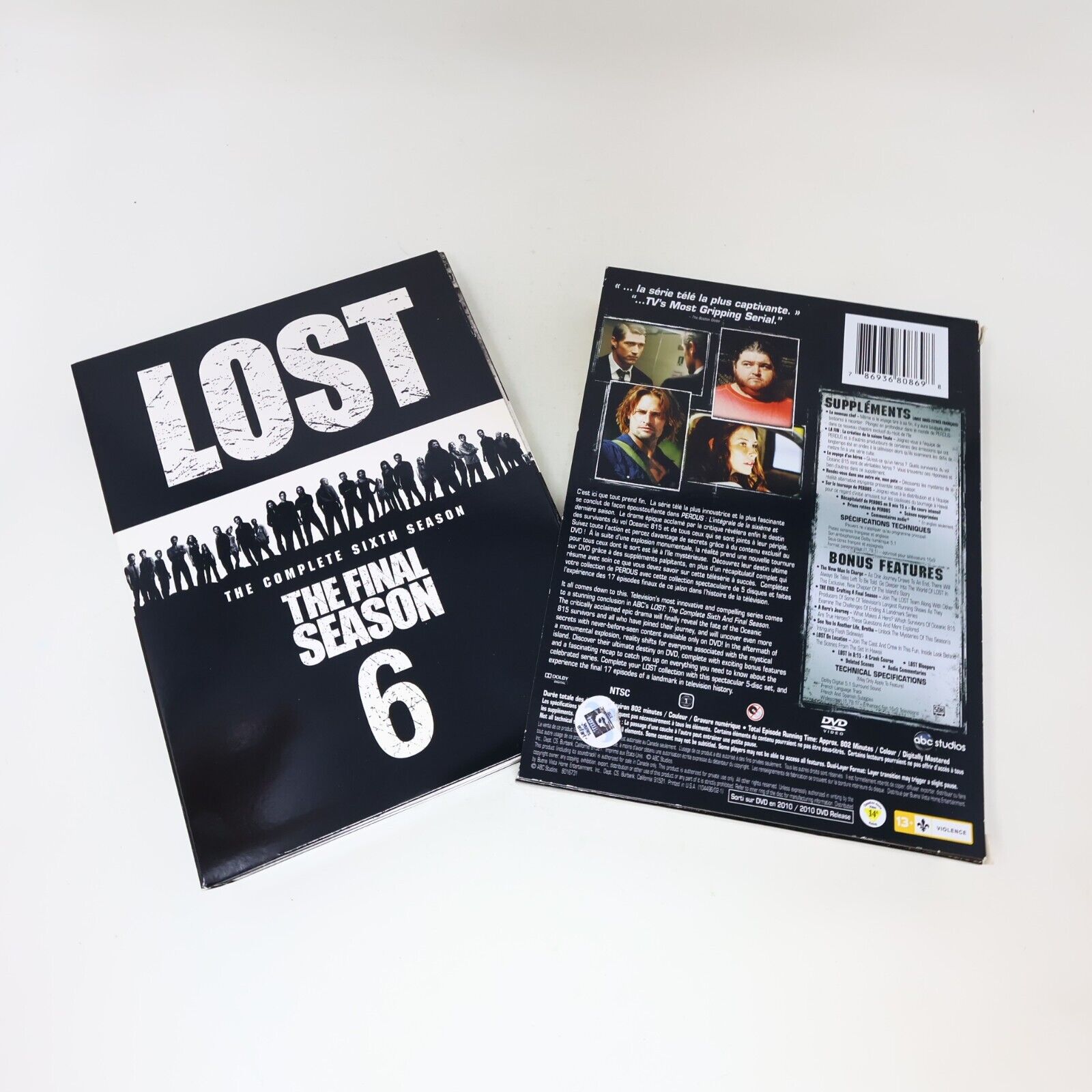 Perdus La Saison Finale 6/Lost The Complete Sixth Season DVD Français/English