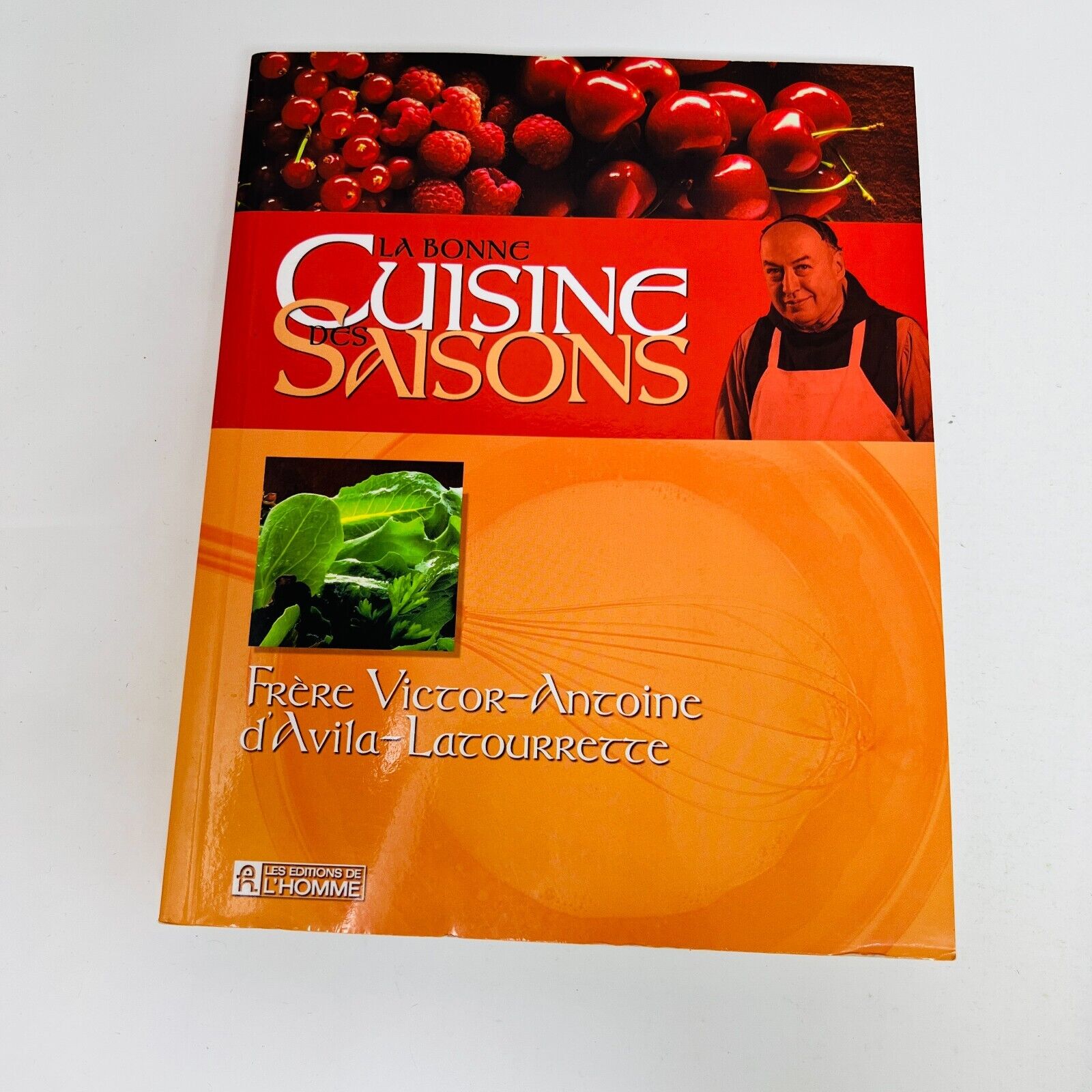 4x La Cuisine du Monastère de d'Avila-Latourrette Lot Livres Recettes Français