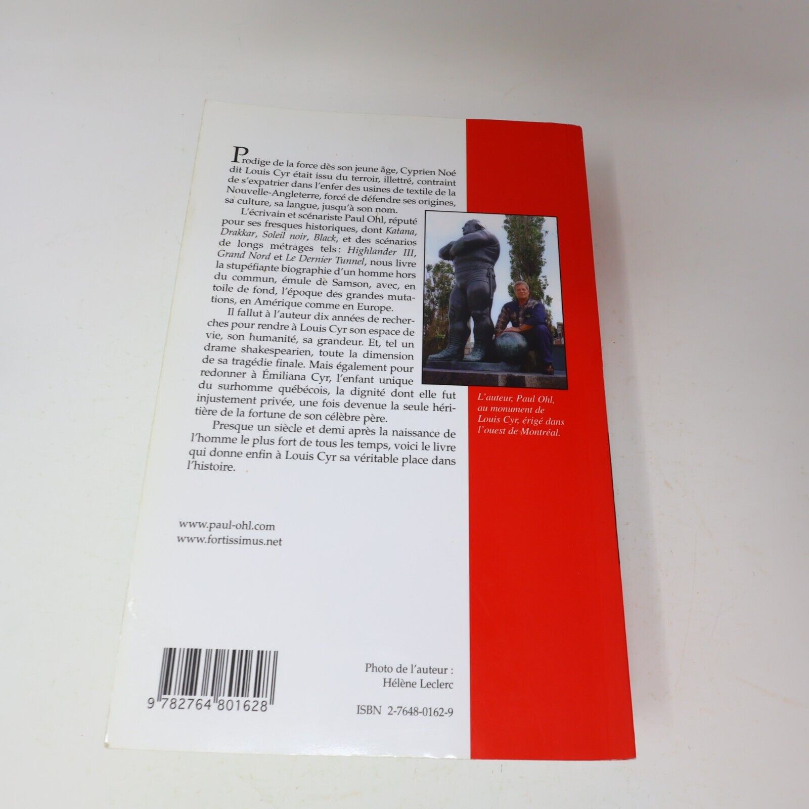 2005 Louis Cyr une Épopée Légendaire Paul Ohl Biographie Québec Libre Expression