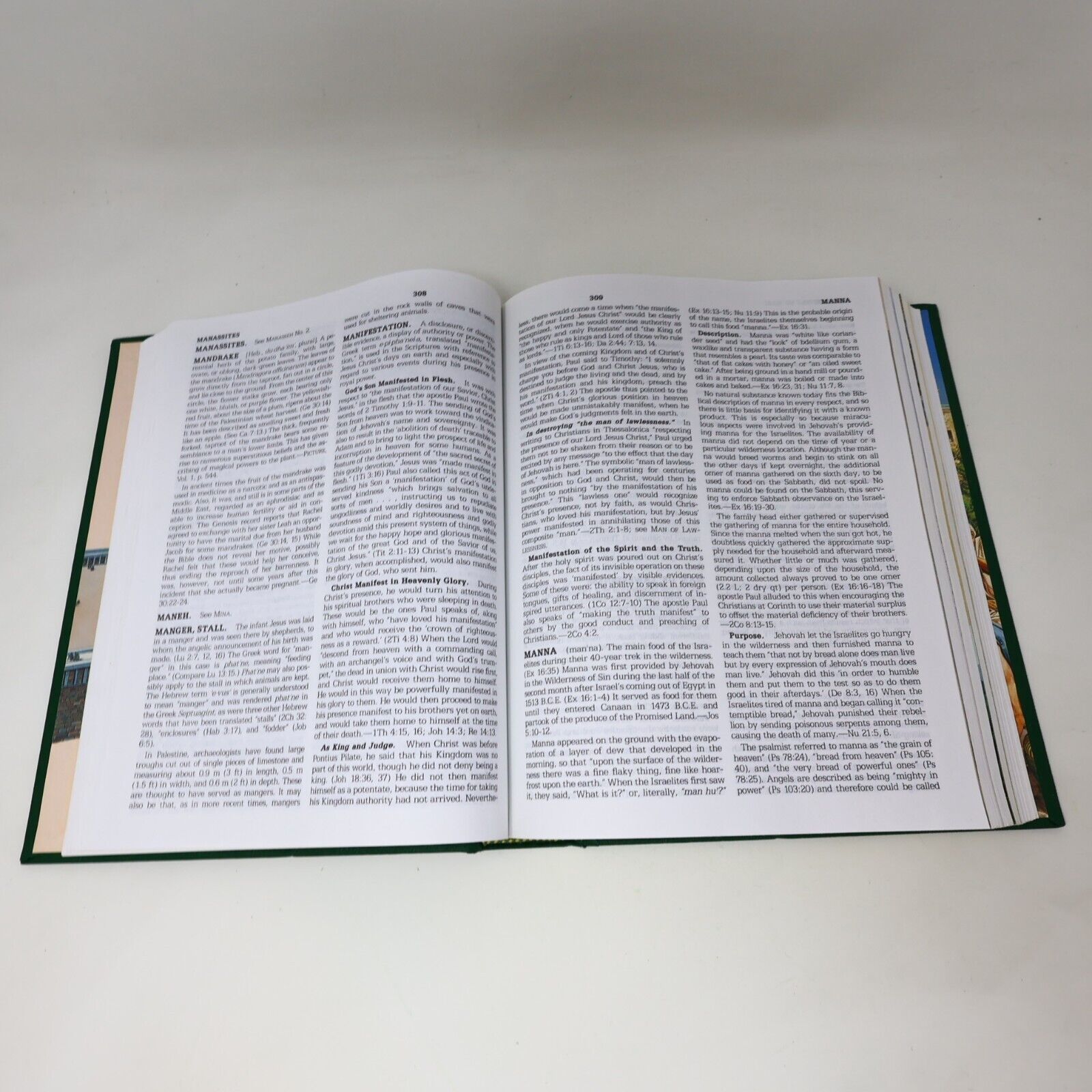 Lot 2 Books Insight on the Scriptures #1-2 Watch Tower Bible Religion 80s HC