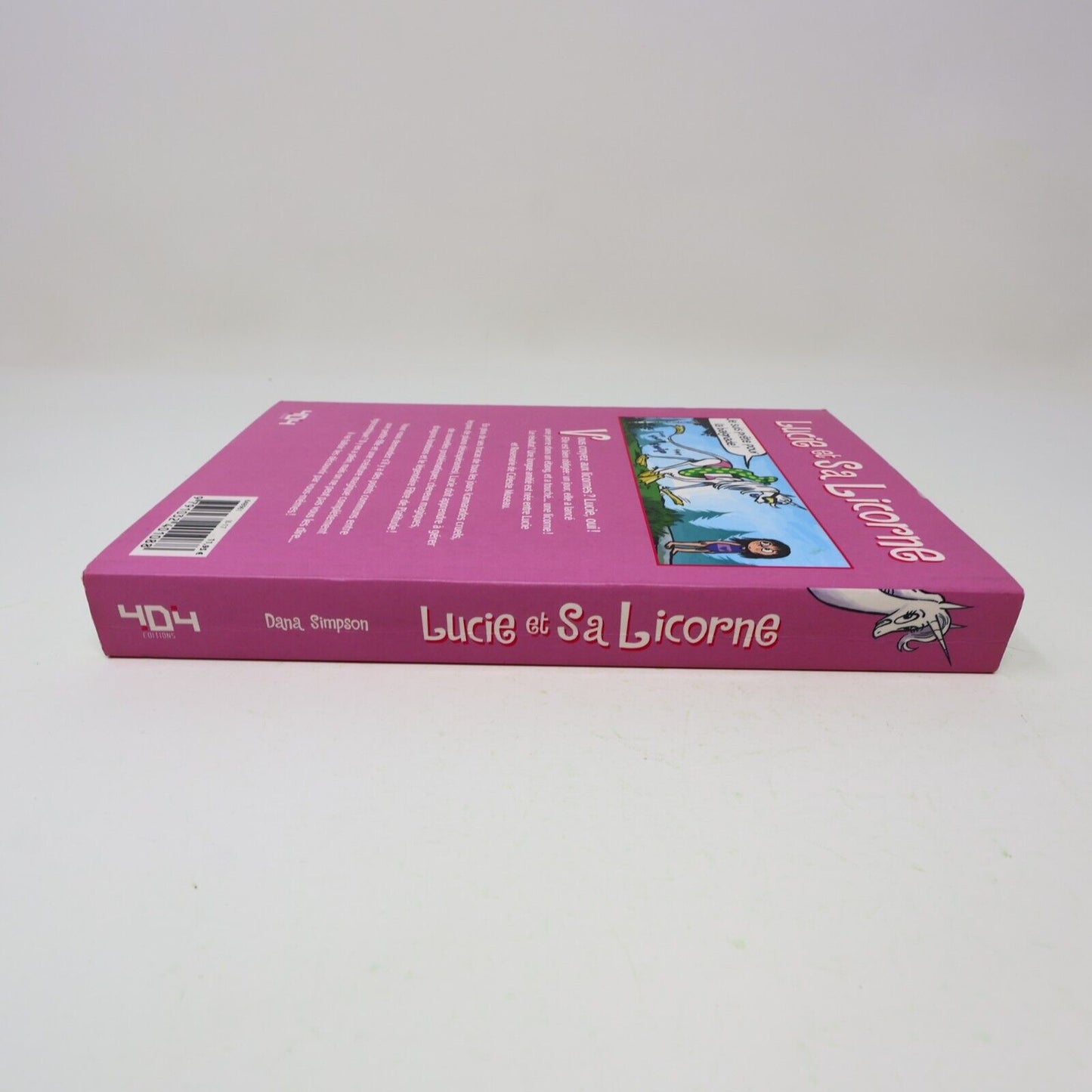 2017 Lucie et sa Licorne Dana Simpson Enfants Bande Dessinée Bd 404 Editions PB