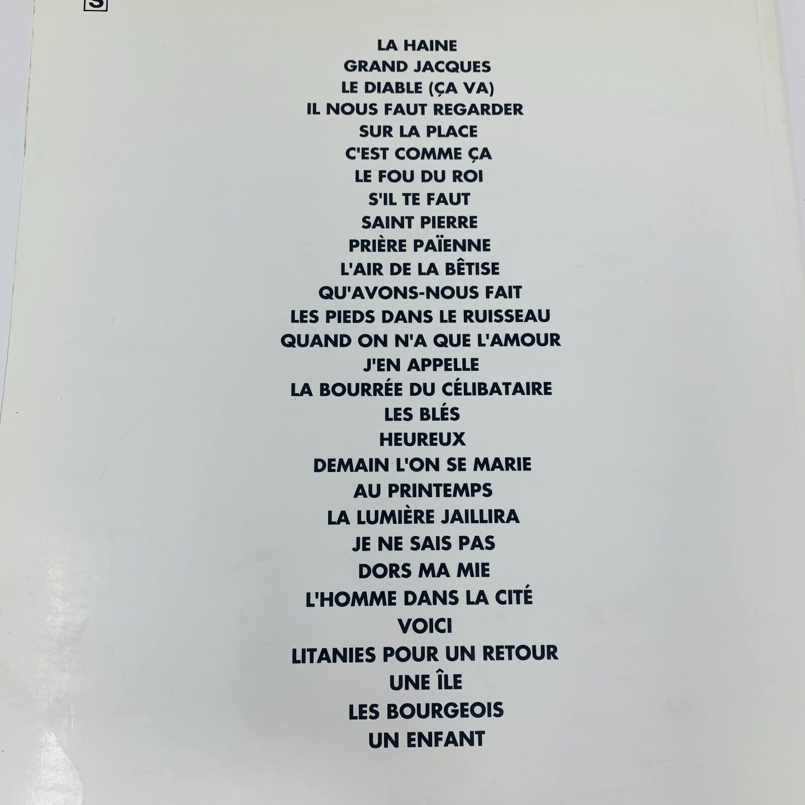 1992 Jacques Brel 29 Succès Songbook Partitions Piano MCA Caravelle Music France