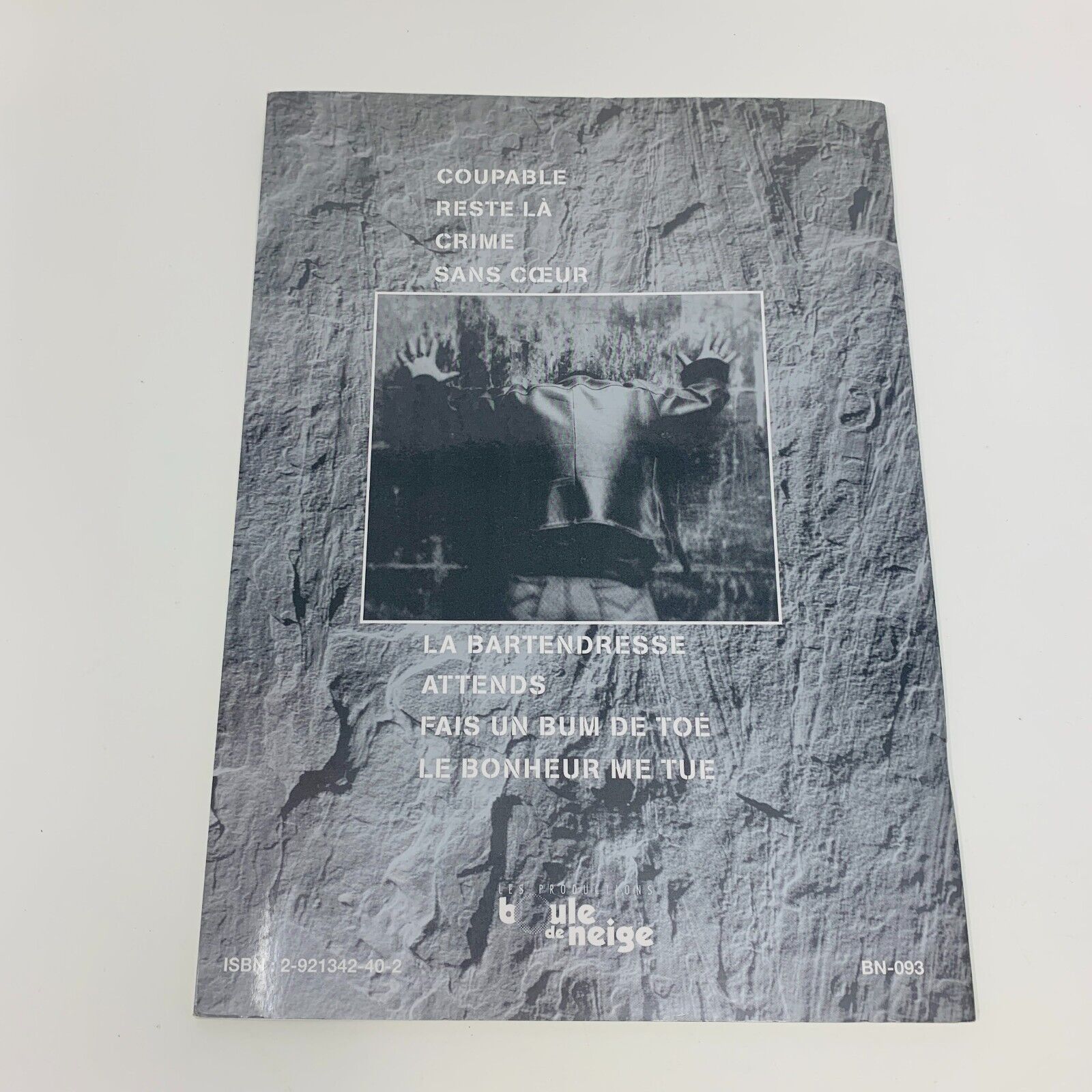 2006 Coupable Éric Lapointe Partitions Songbook Piano Guitar Français Québec