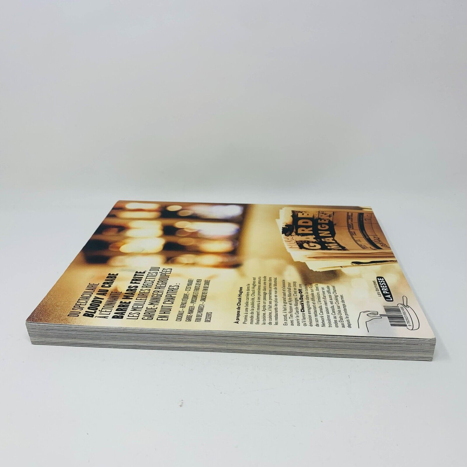 2010 Garde Manger Livre de Recettes Cuisine La Presse Chuck Hughes Français PB