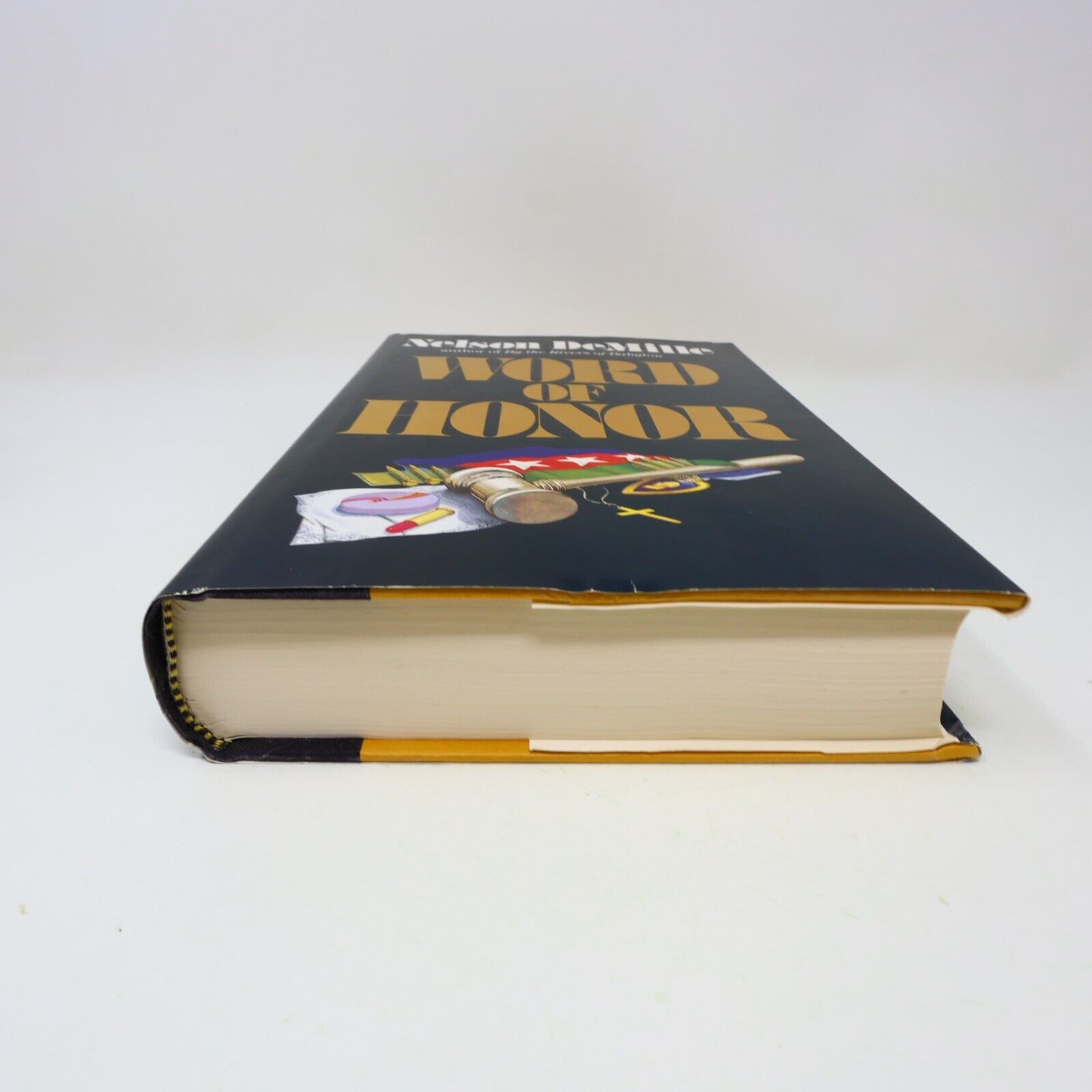 1985 Word of Honor Nelson Demille 2nd Print Warner Books Hardcover HC Mystery DJ