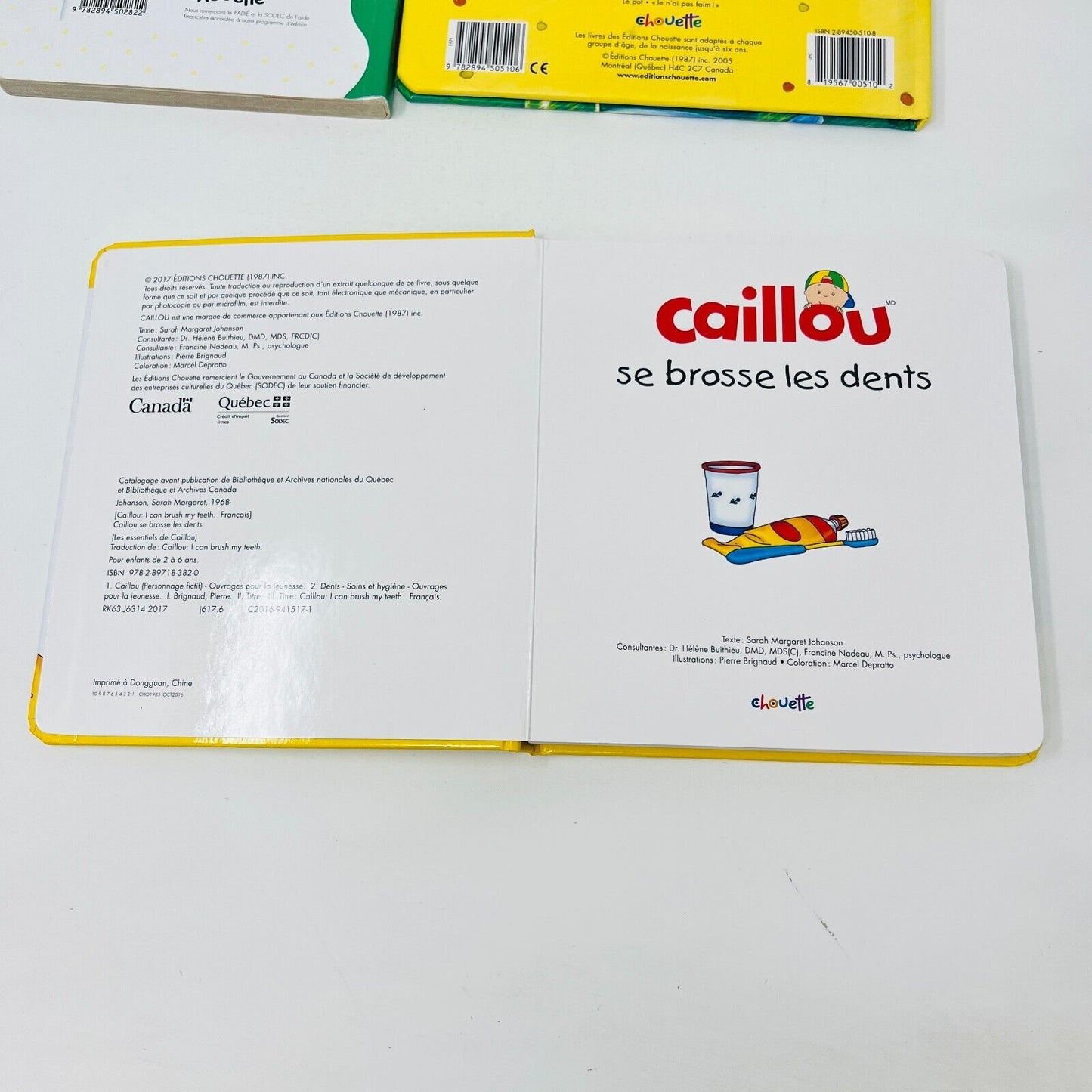 8x Caillou Jeunes Enfants Histoires Français Lot Livres Young Children French